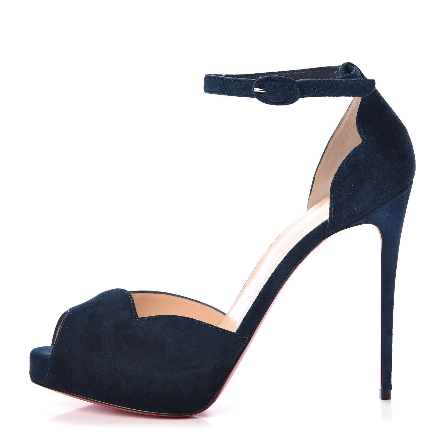 peep toe pumps with ankle strap