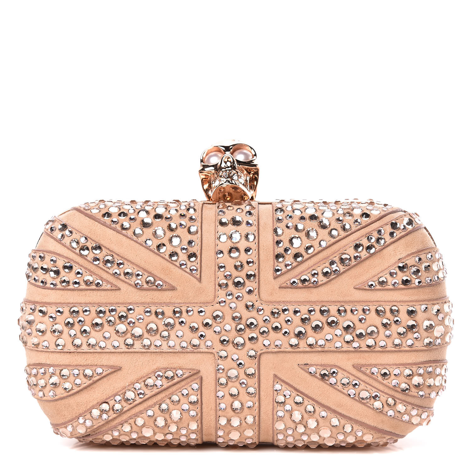 alexander mcqueen pink clutch