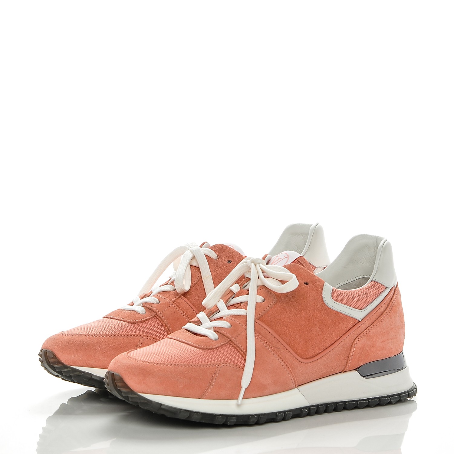 Louis Vuitton Orange & Brown 'Run Away' Sneakers