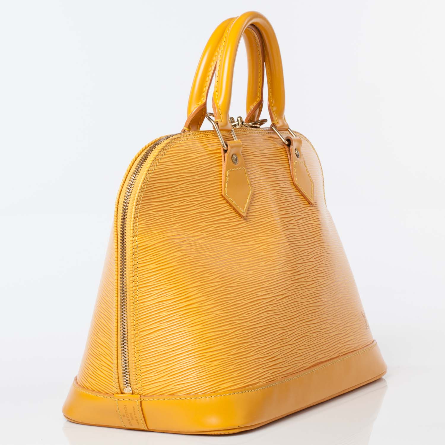 Louis Vuitton Tassil Yellow Epi Leather Alma Bag - Yoogi's Closet