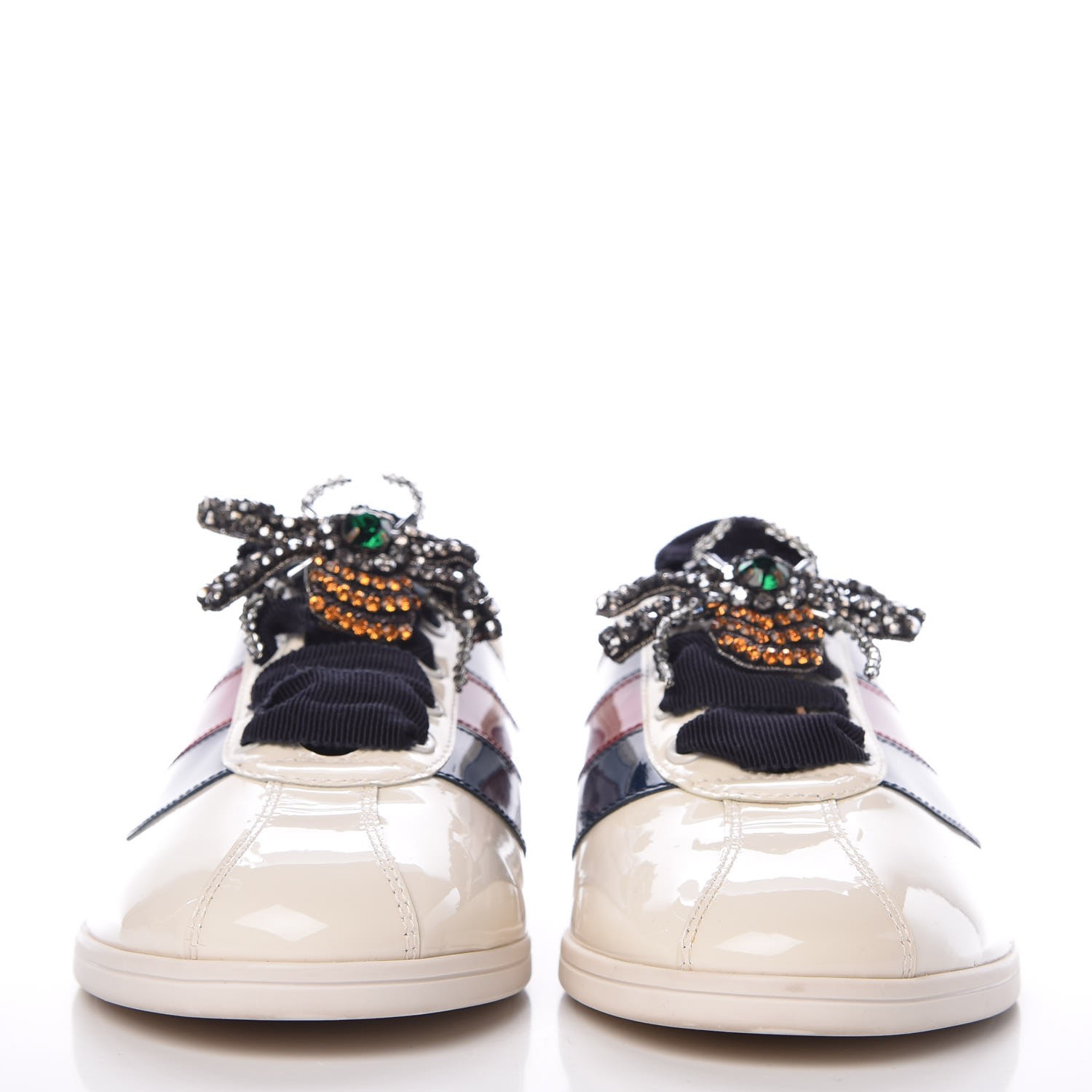 gucci patent leather sneakers