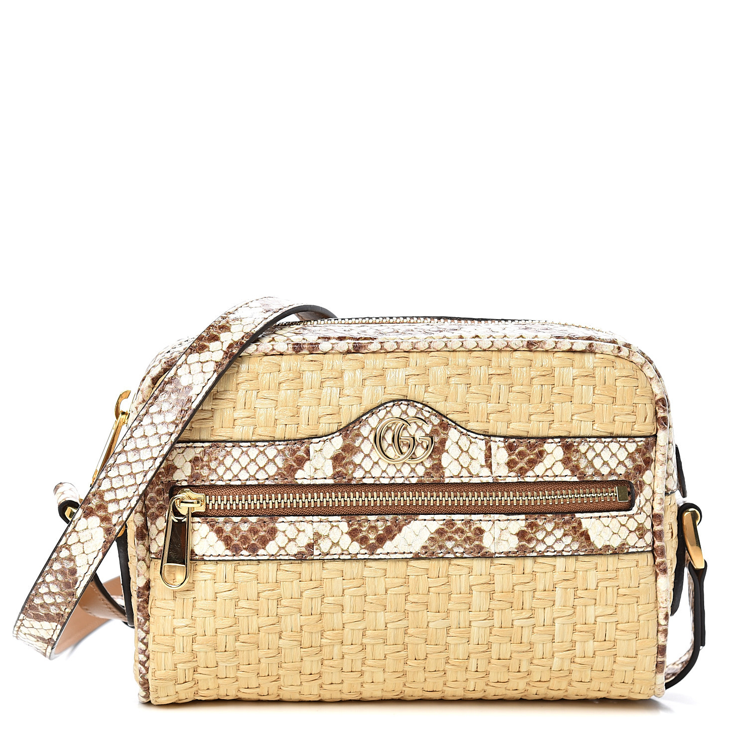 gucci raffia bag