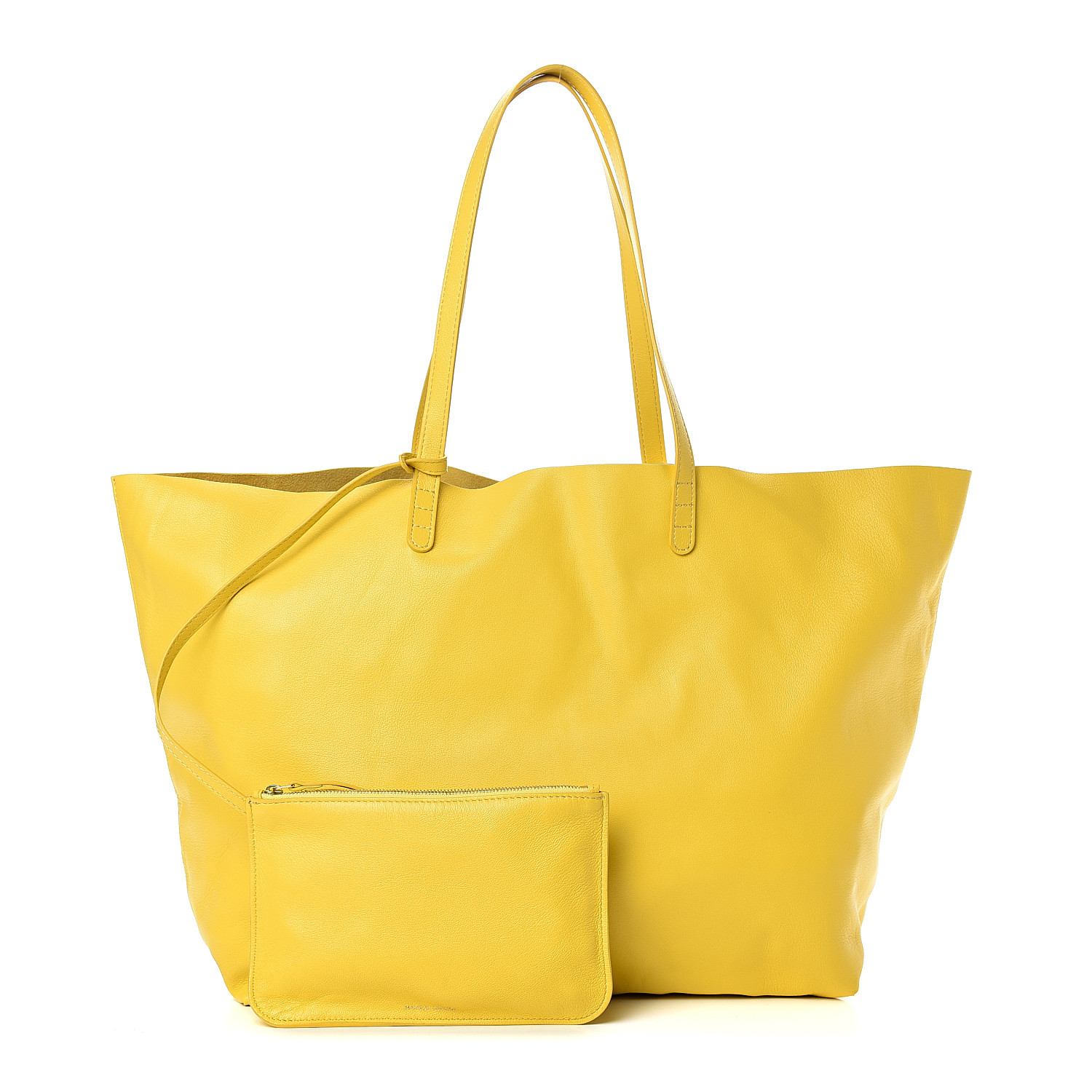 mansur gavriel yellow bag