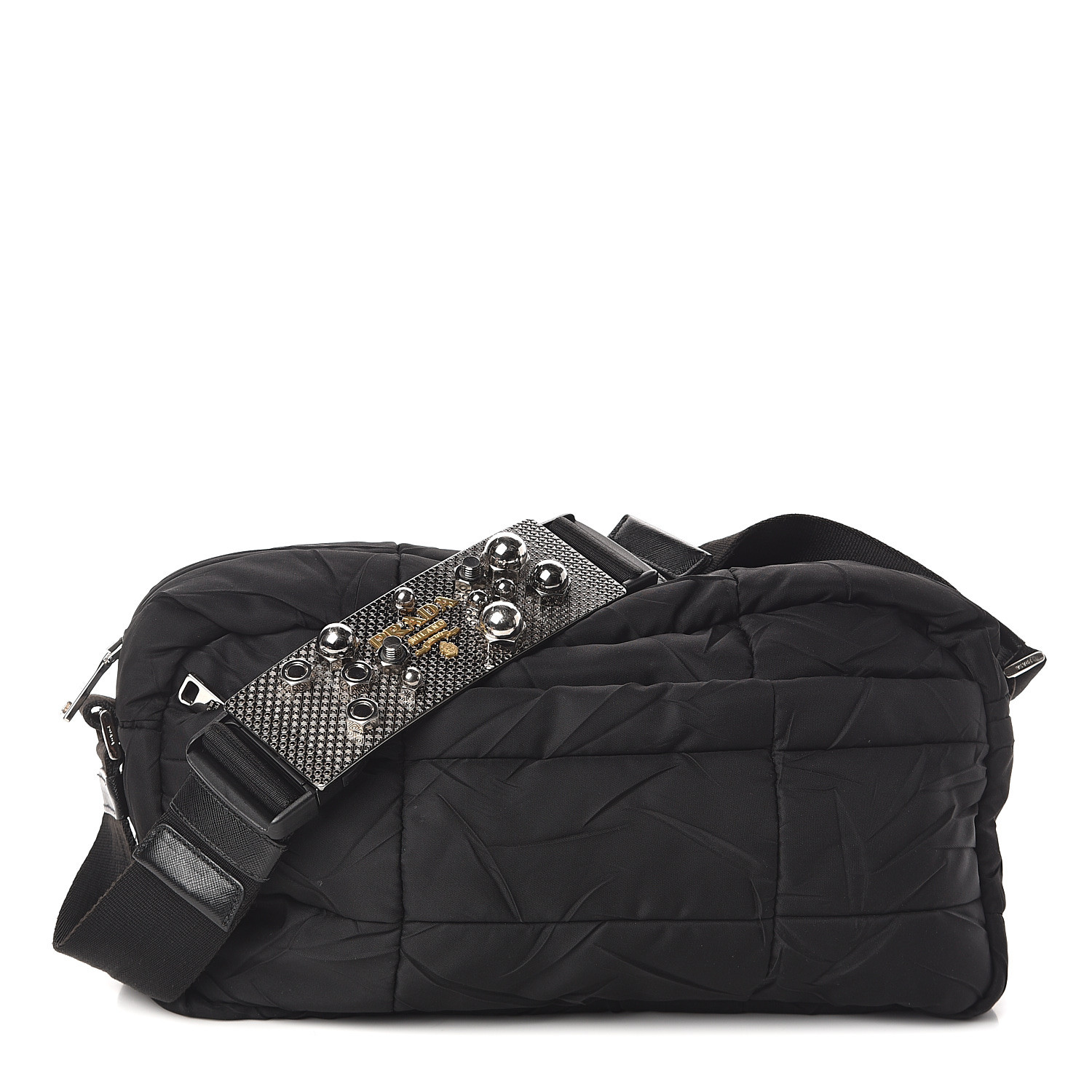 prada quilted shoulder bag