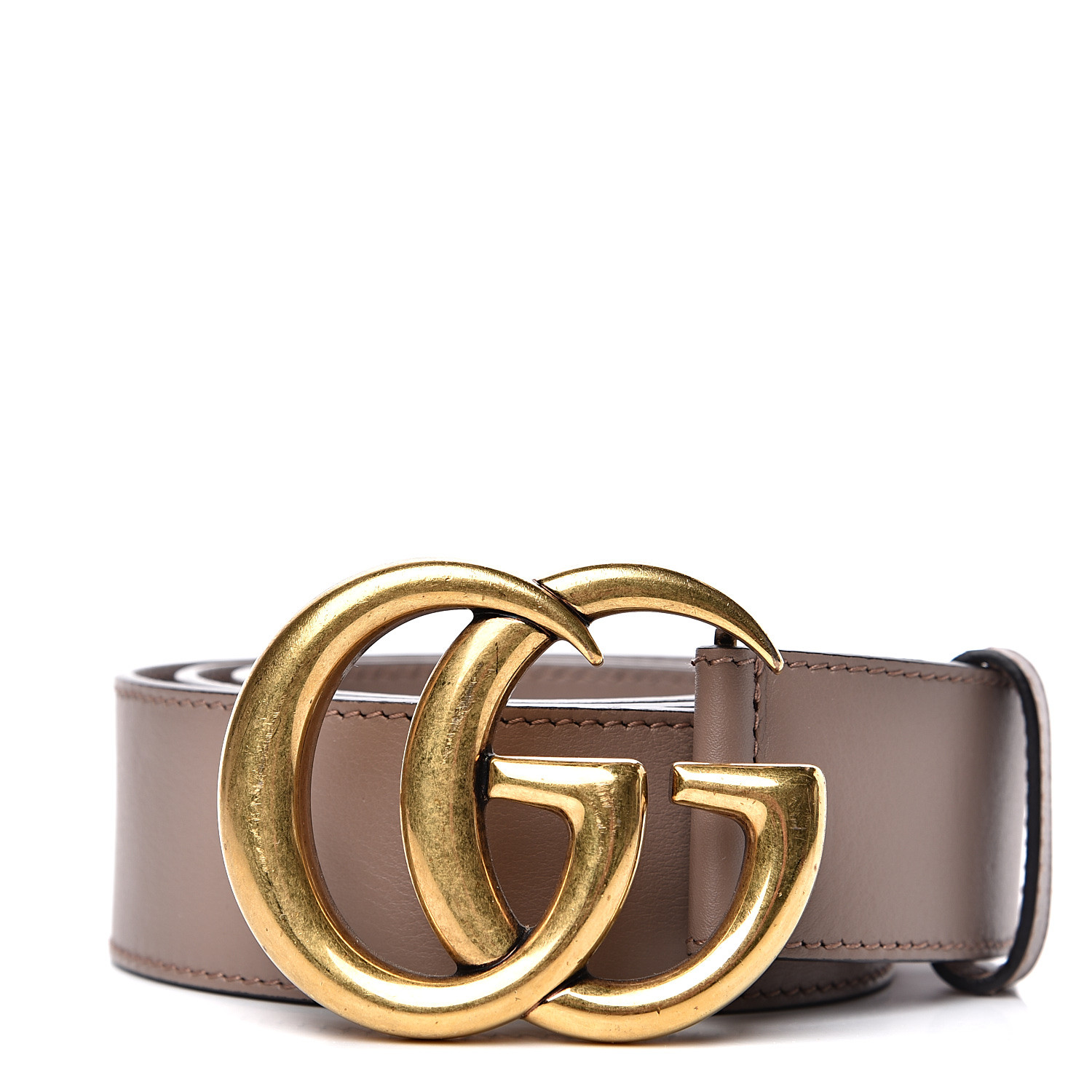 dusty pink leather gucci belt