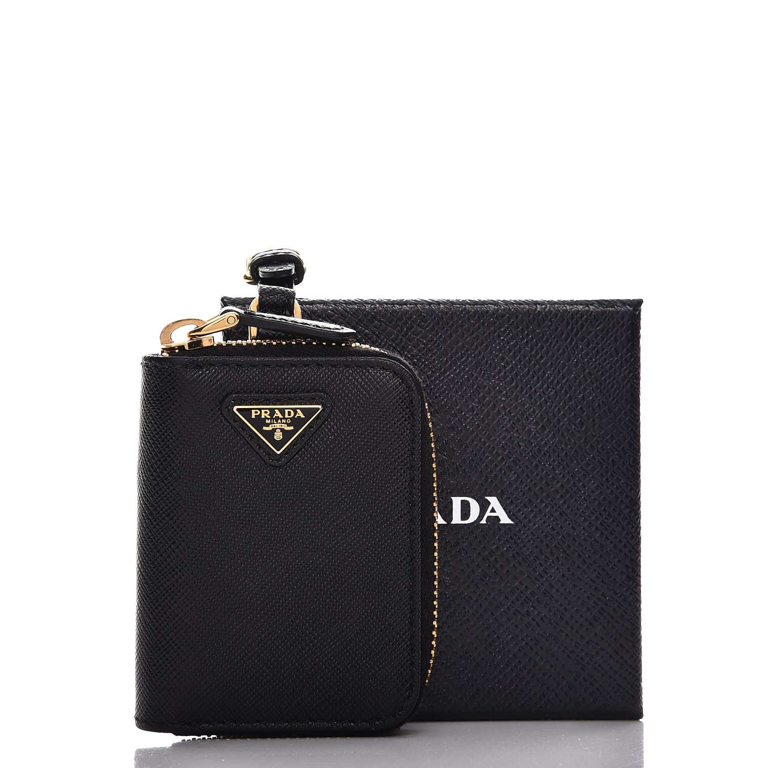 prada nylon key pouch