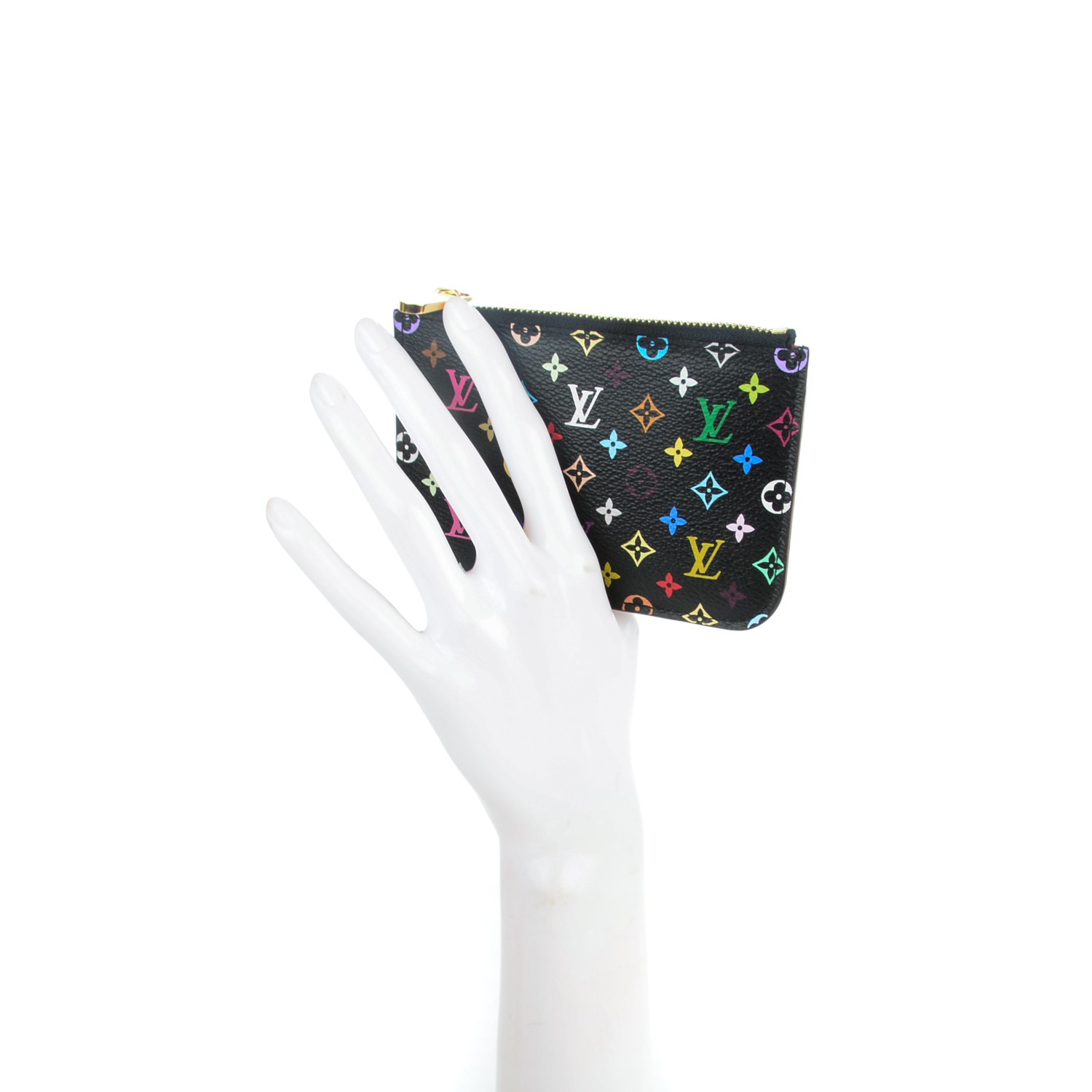 louis vuitton multicolor key pouch