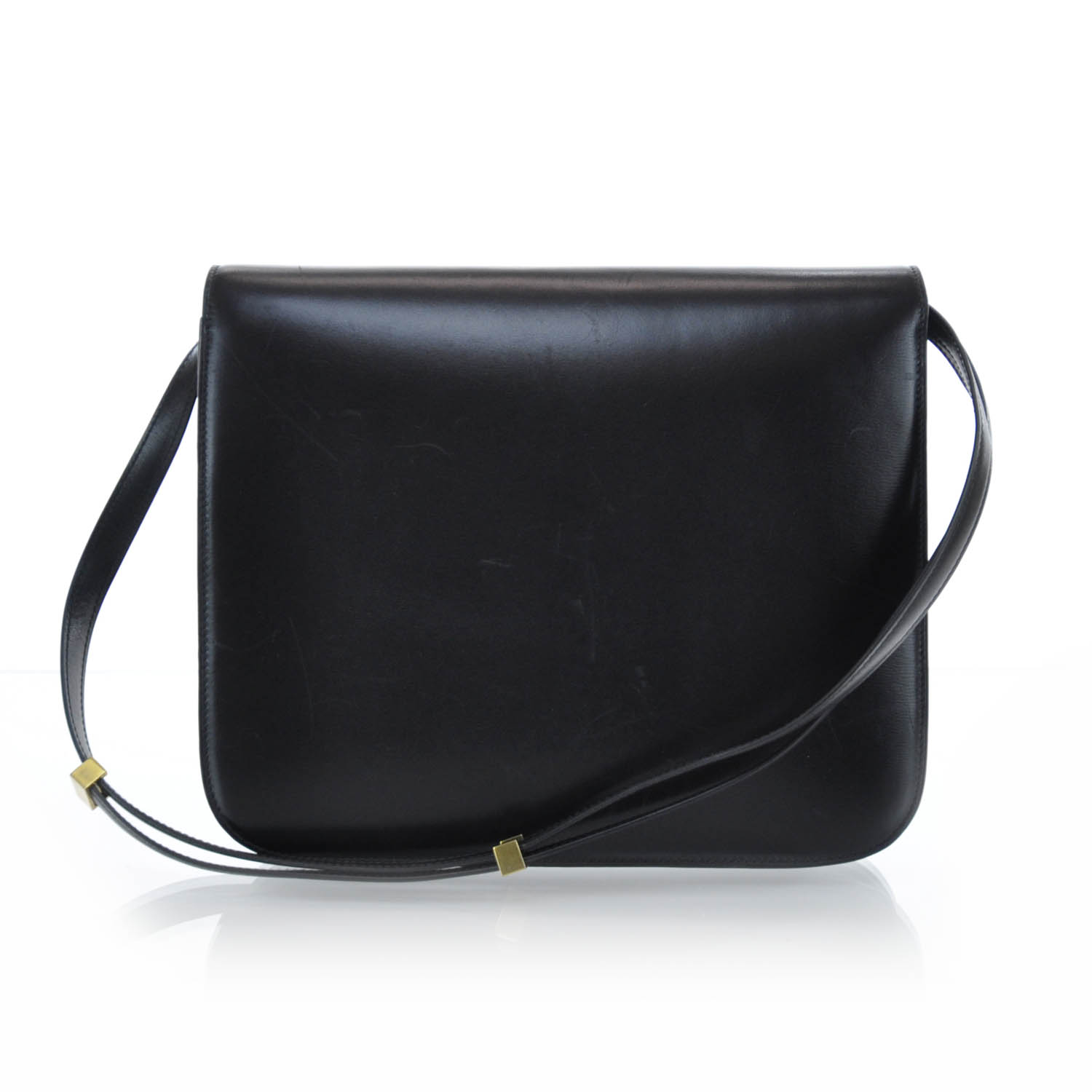 celine leather pouch