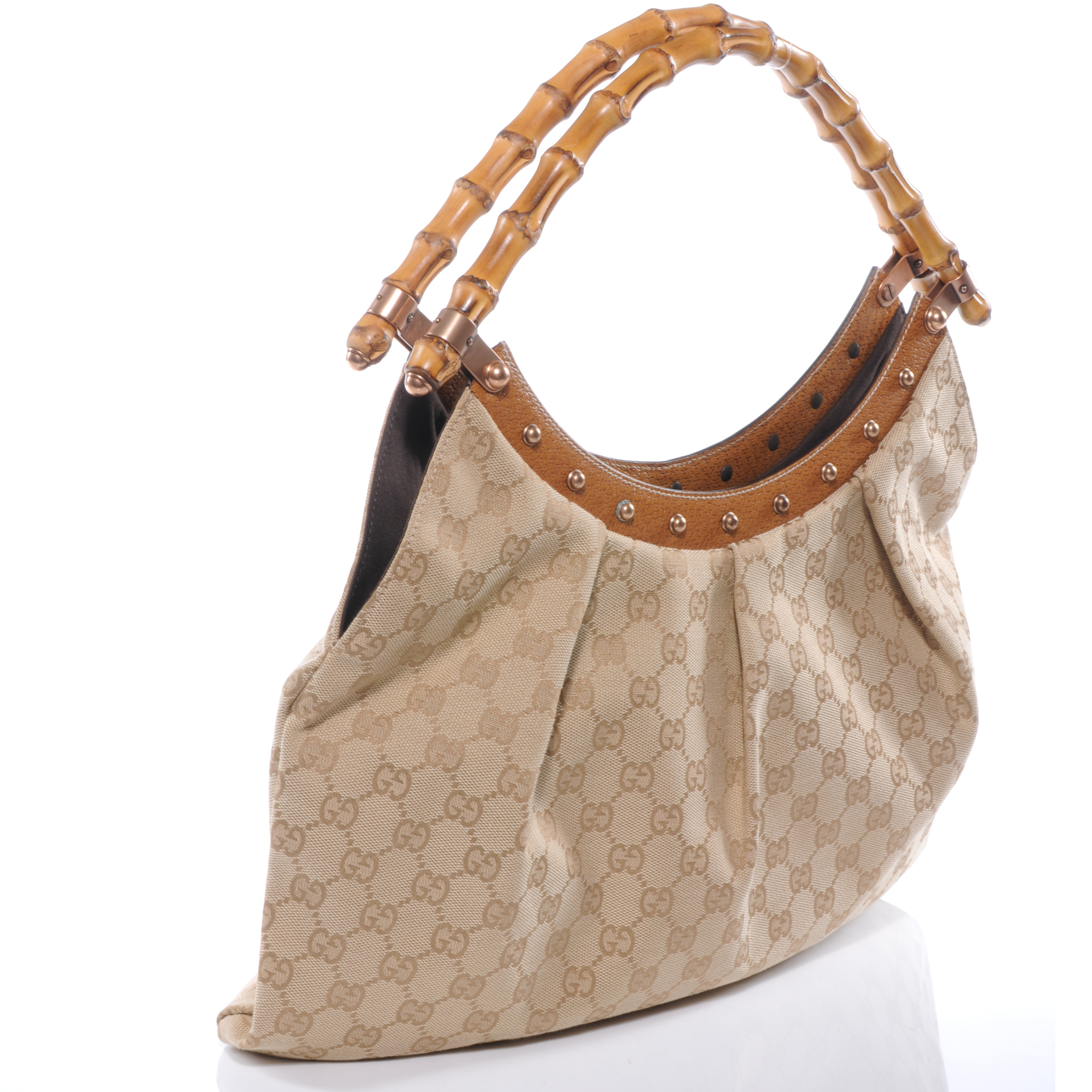 gucci bamboo handle marmont shoulder bag