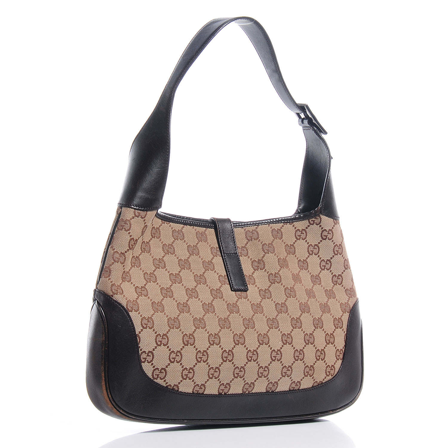 GUCCI Monogram Web Jackie O Hobo 63733