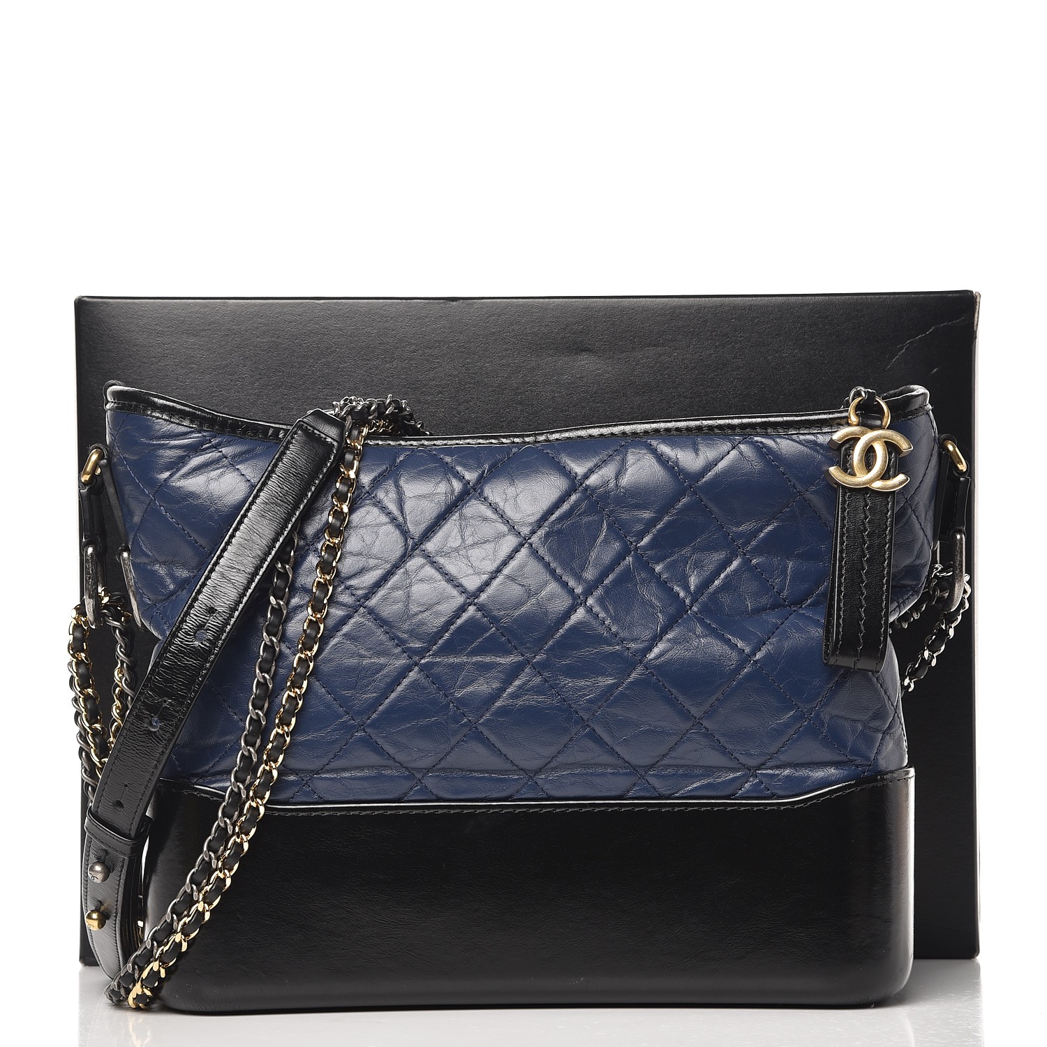 chanel gabrielle bag blue