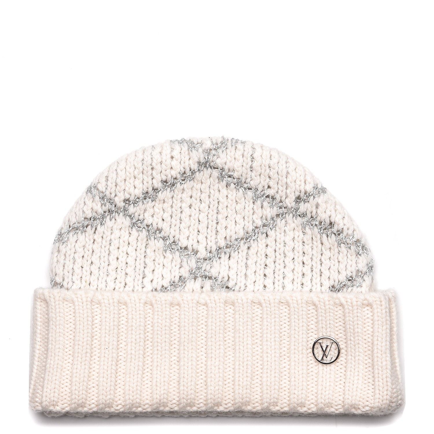 Download LOUIS VUITTON Wool Cashmere Shiny Malletage Hat Beige ...