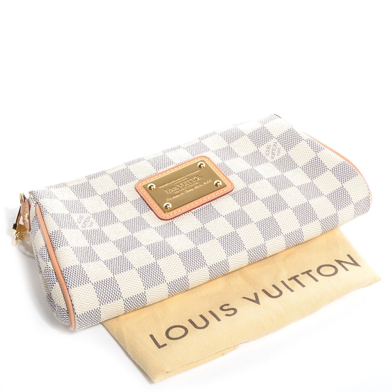 louis vuitton eva clutch azur