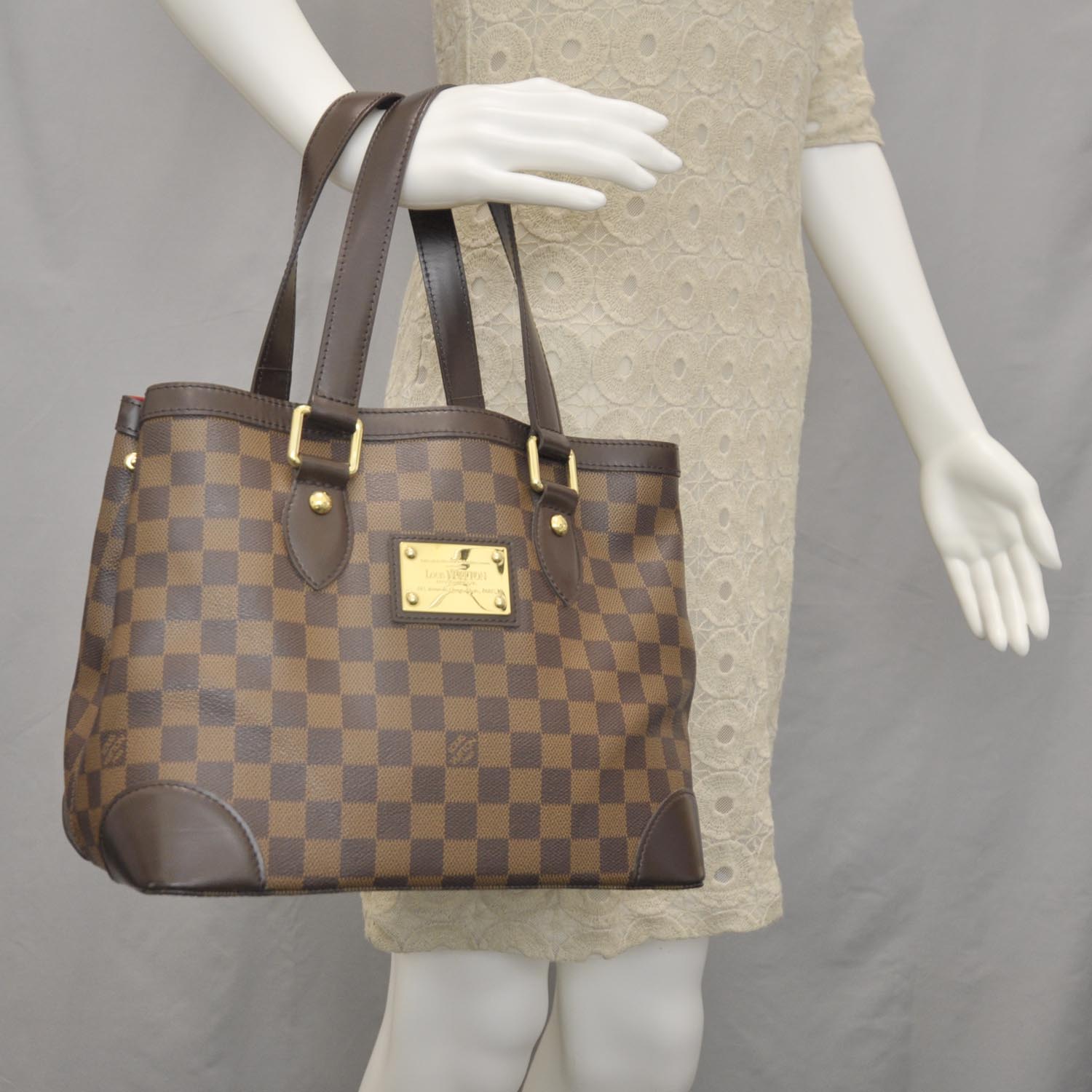 LOUIS VUITTON Damier Ebene Hampstead PM 34452