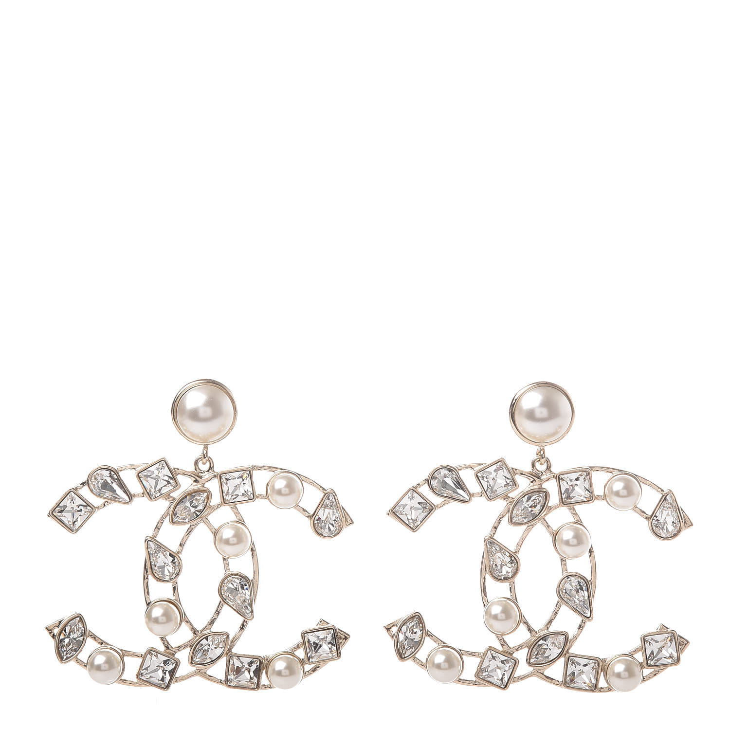 chanel chandelier earrings