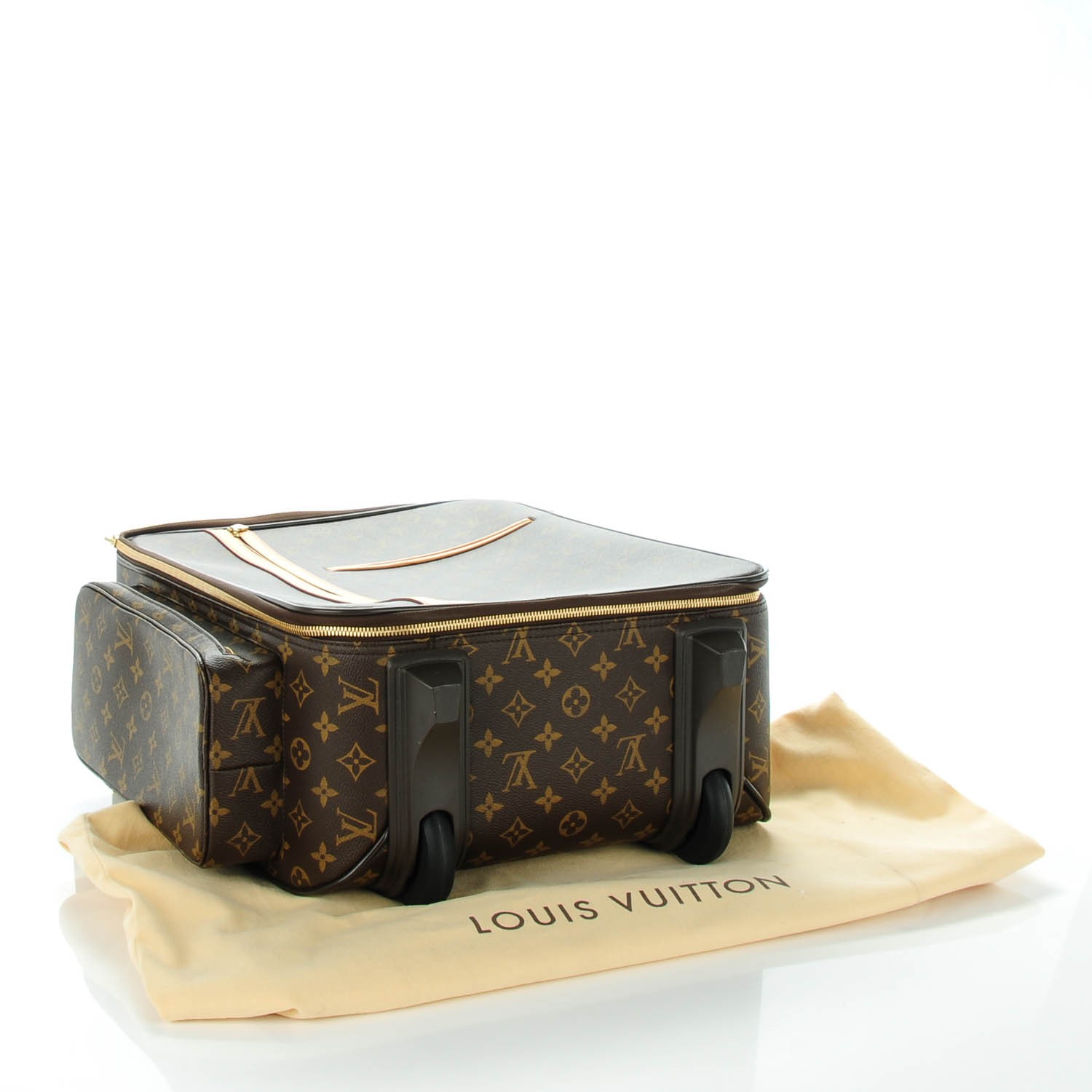 louis vuitton luggage bosphore trolley monogram 50 brown