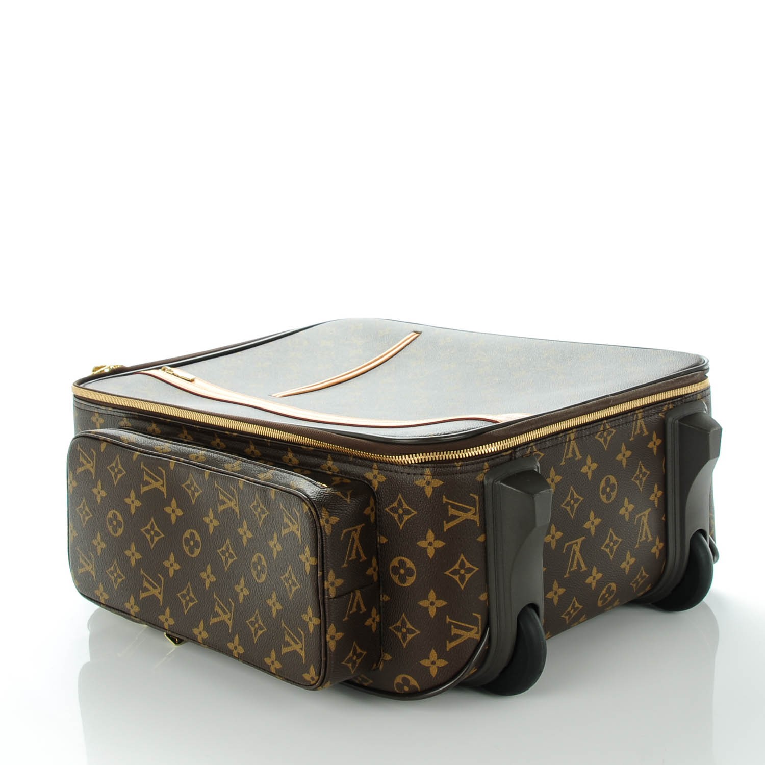 louis vuitton luggage bosphore trolley monogram 50 brown