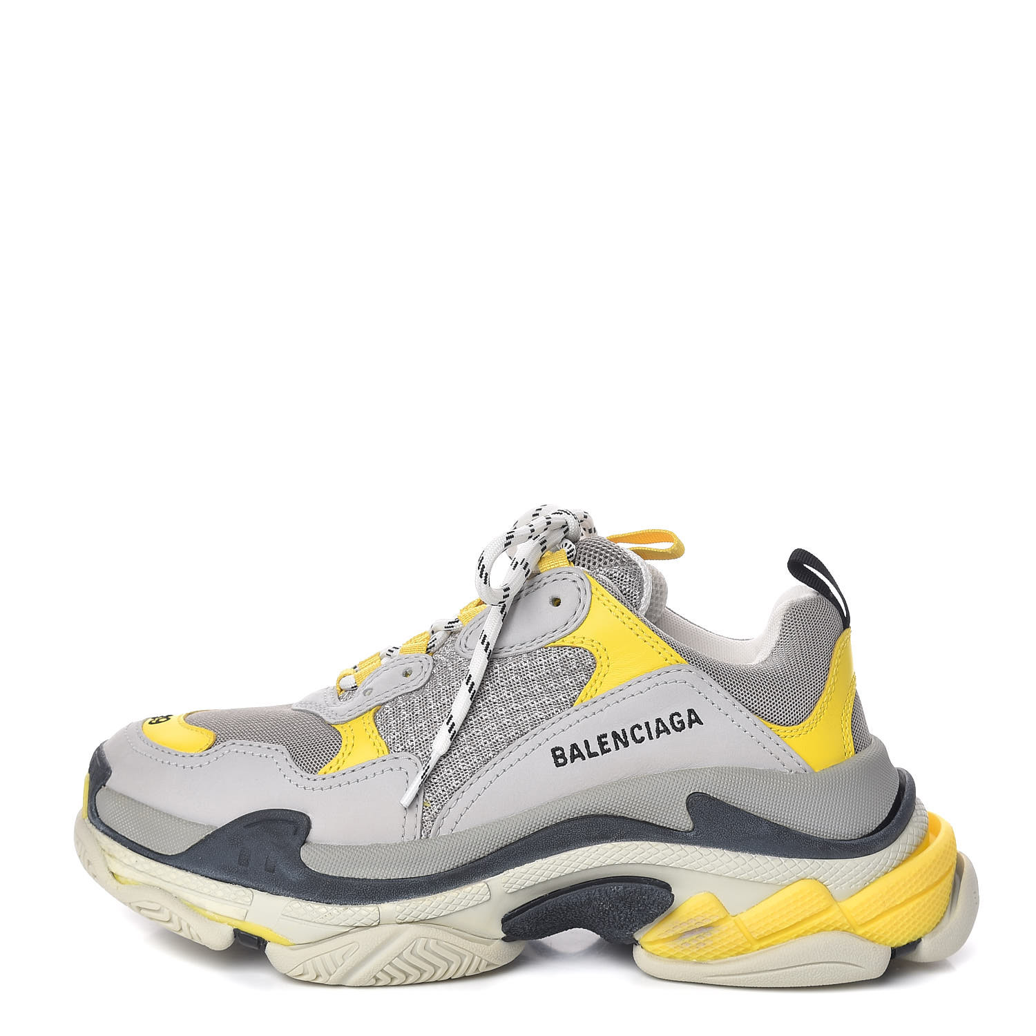 balenciaga sneakers yellow black