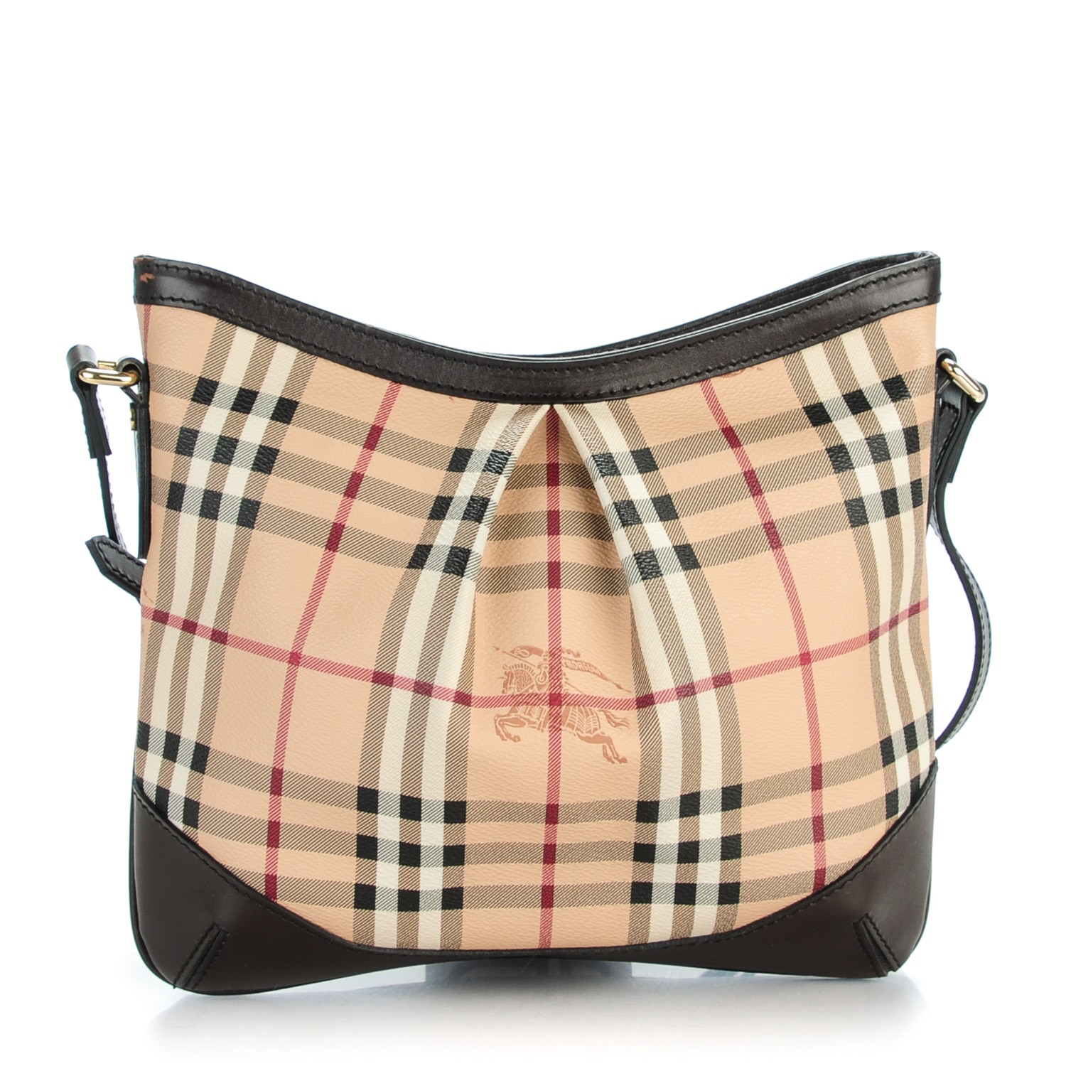 burberry haymarket check crossbody bag