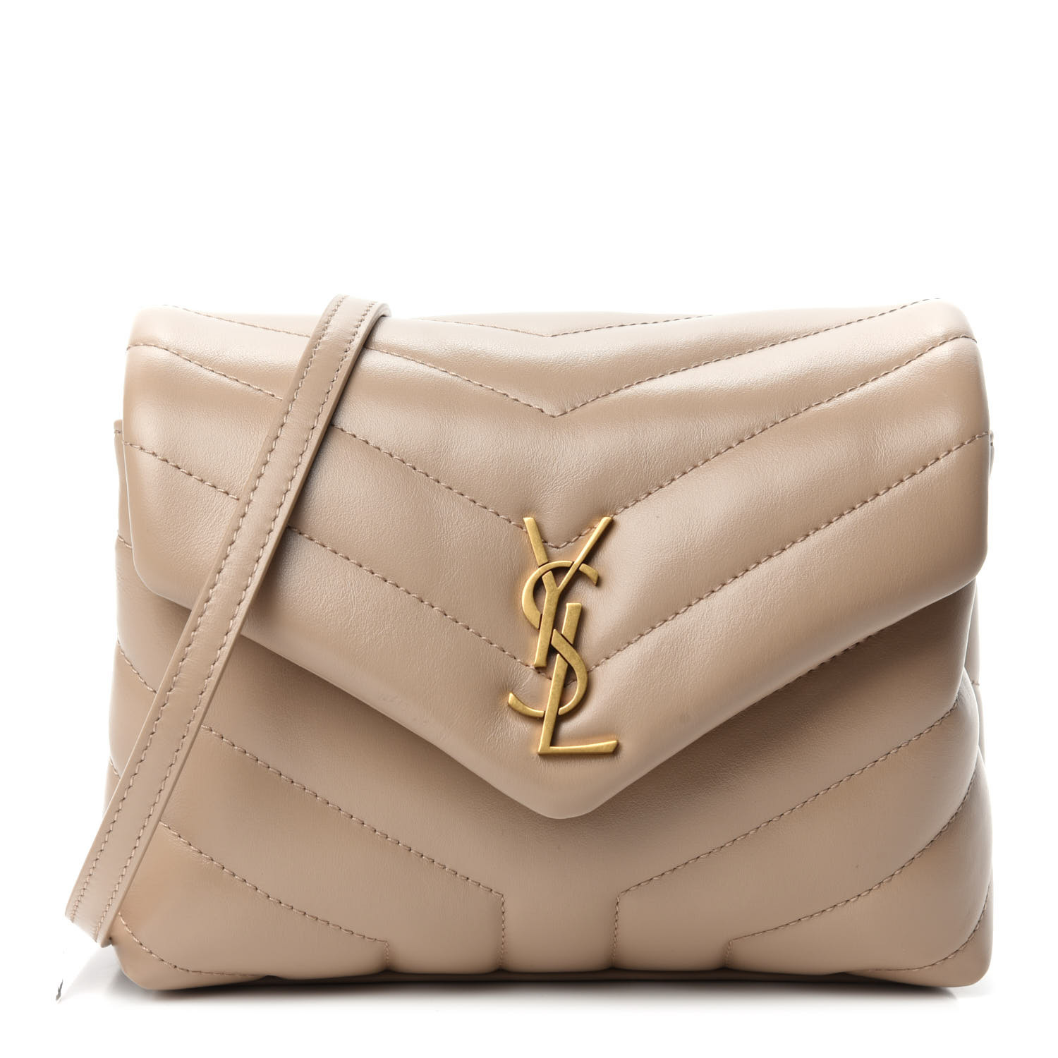 saint laurent loulou dark beige