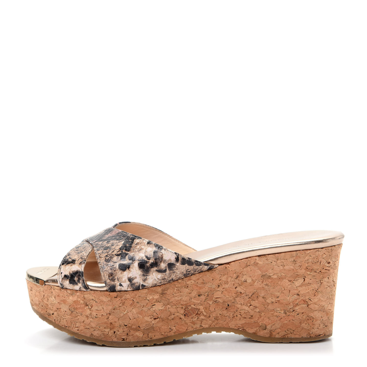 Jimmy choo discount cork wedge sandals