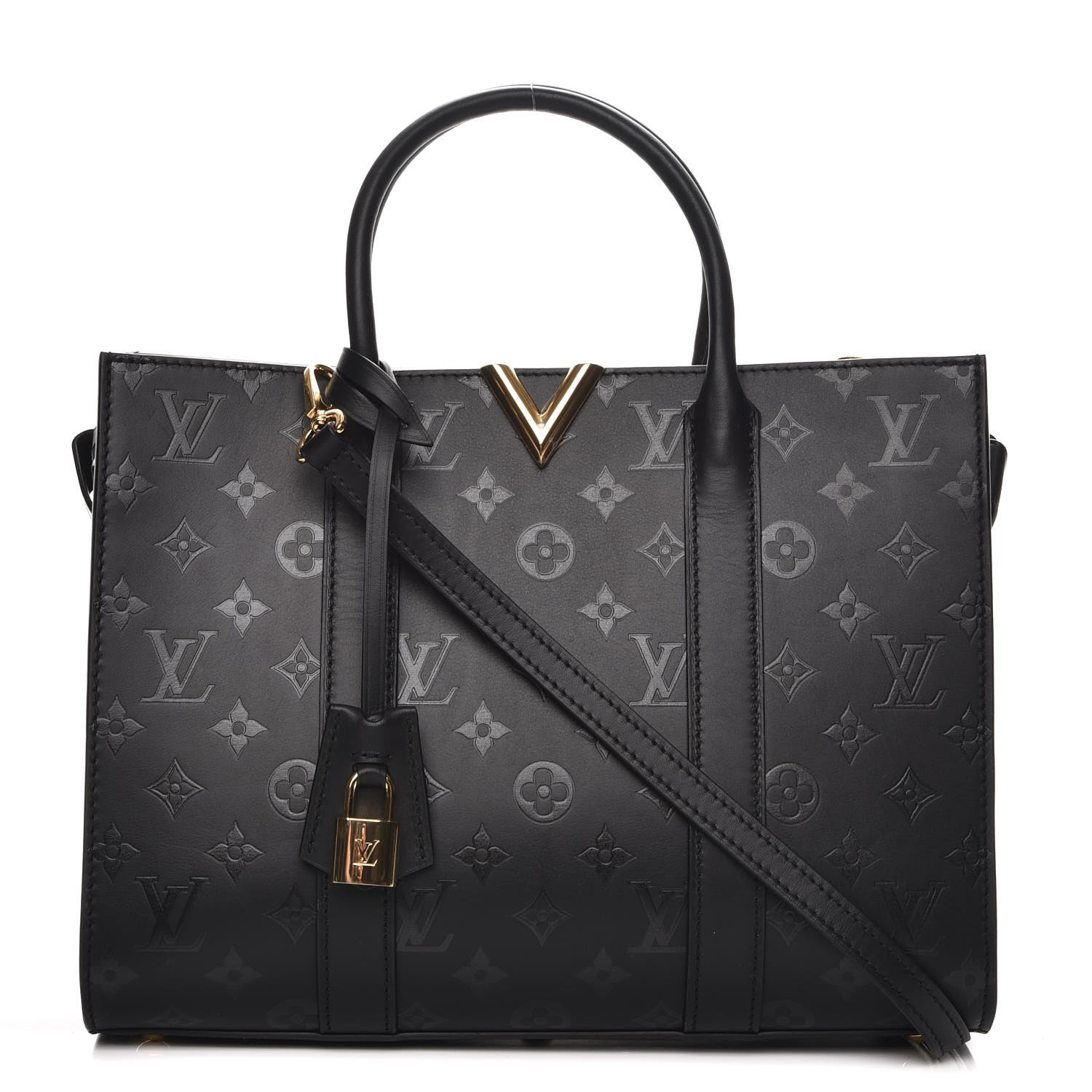 lv black monogram bag