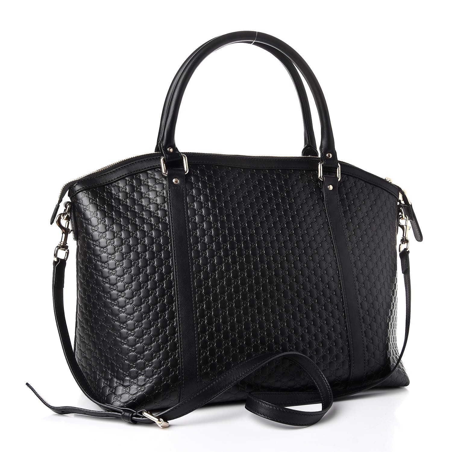 gucci black microguccissima