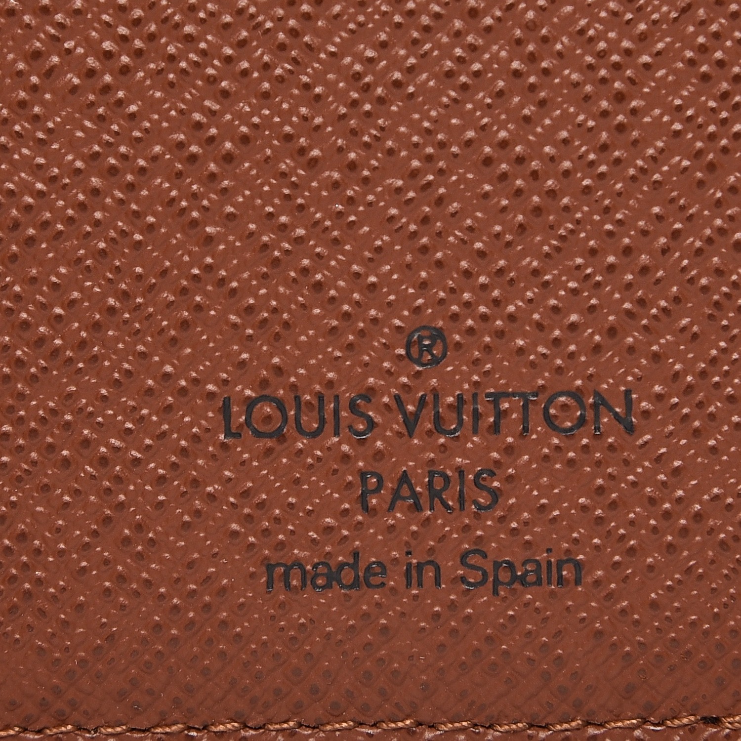 LOUIS VUITTON Monogram Mens Porte-Billets 3 Card Billfold Wallet 253437