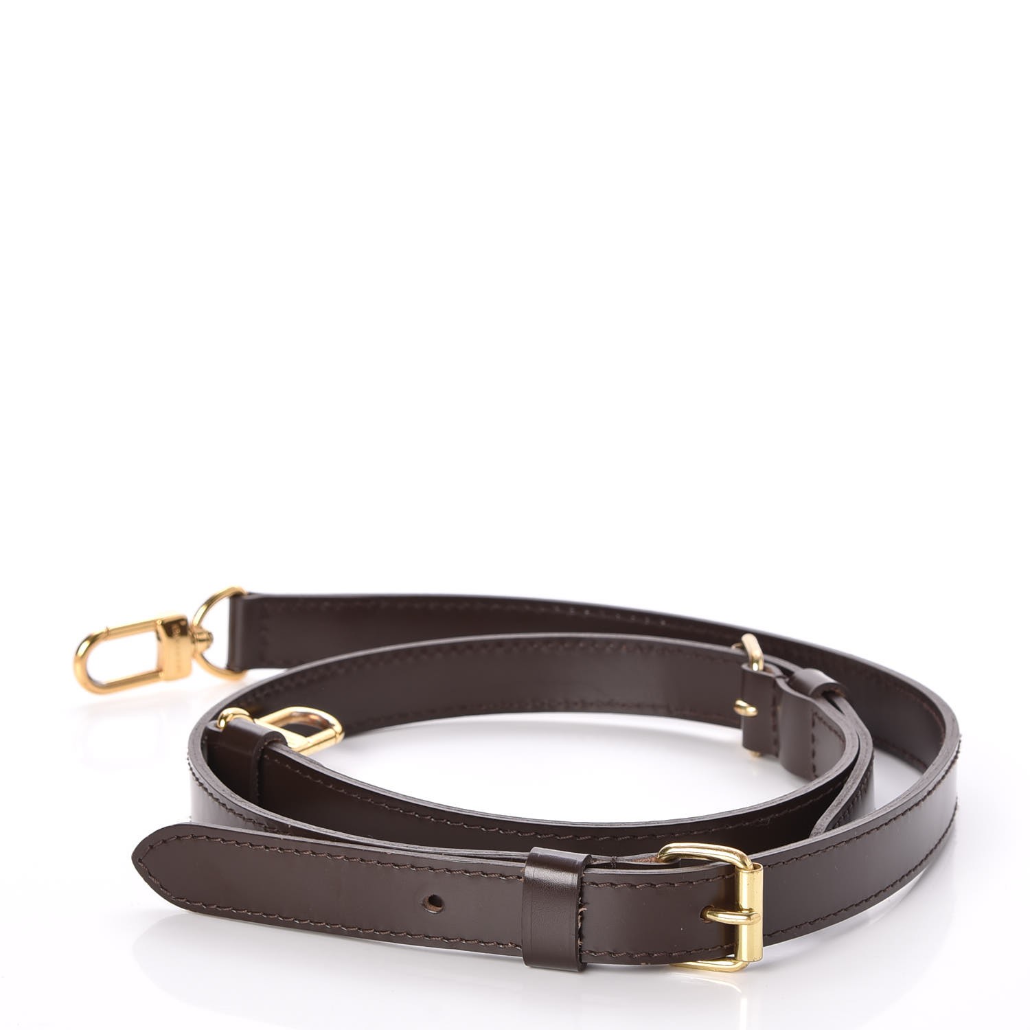 Louis Vuitton Black Leather Adjustable Bandoulière Strap