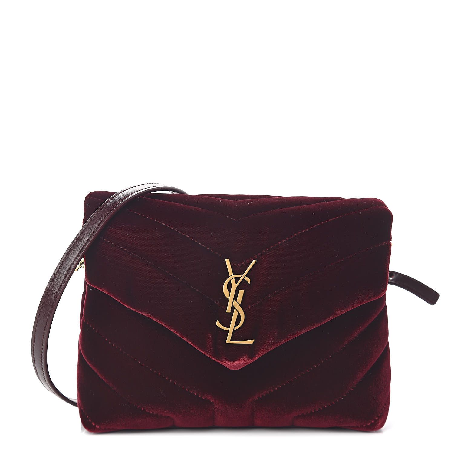 ysl loulou small velvet bag