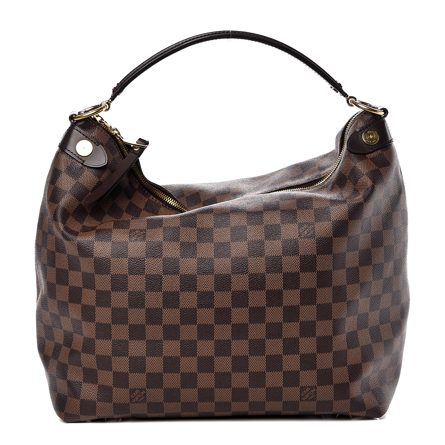 Louis Vuitton Damier Canvas Bergamo MM Bag - Yoogi's Closet