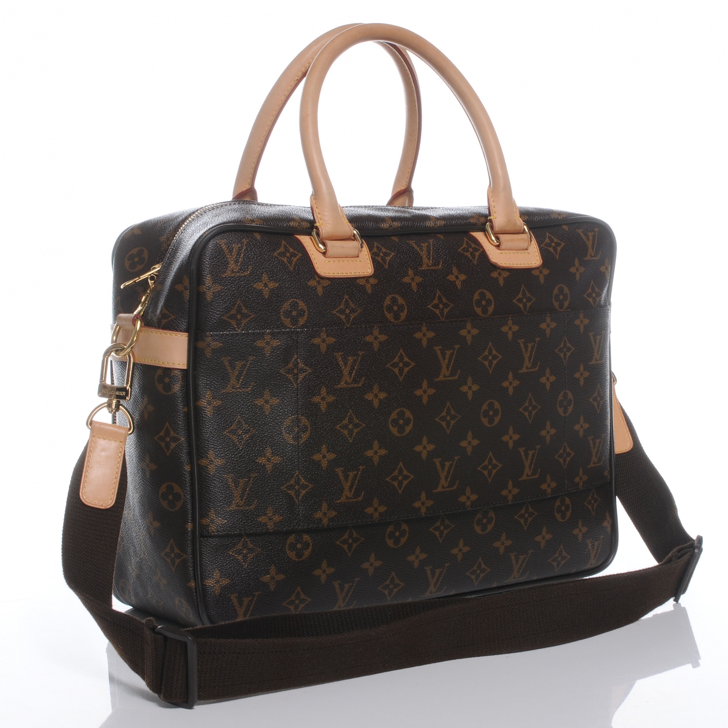 Icare cloth bag Louis Vuitton Grey in Cloth - 37884489