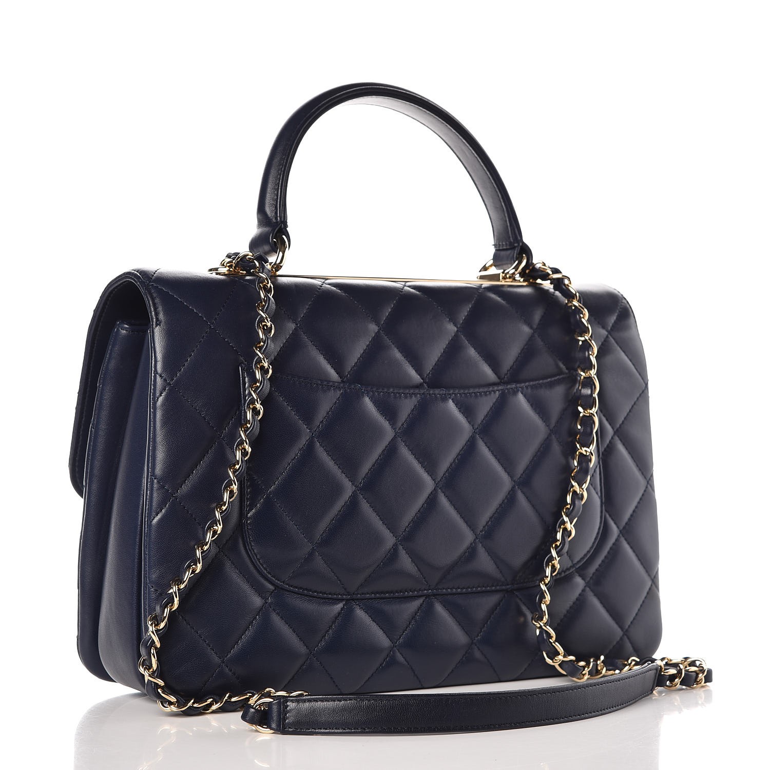 chanel bag quilted lambskin