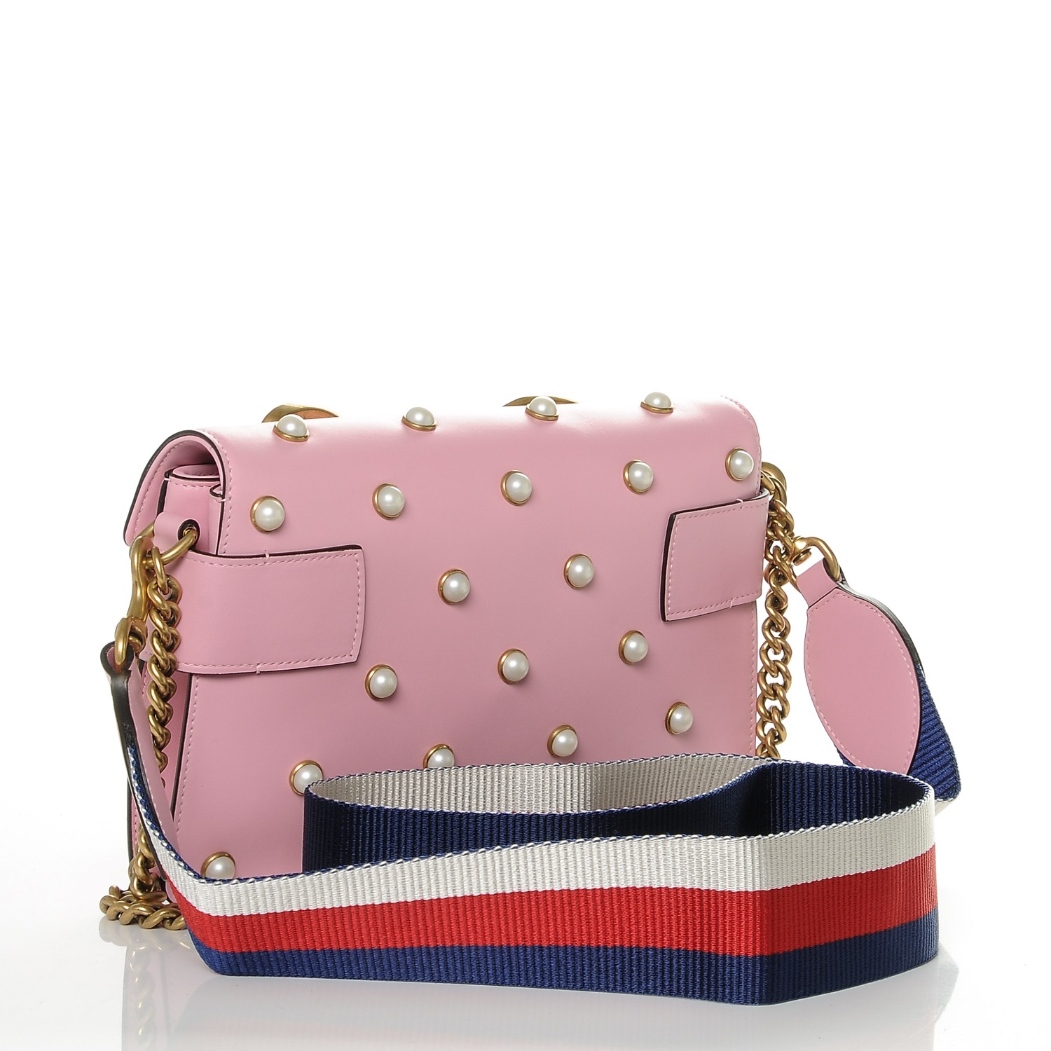 gucci pink bee bag