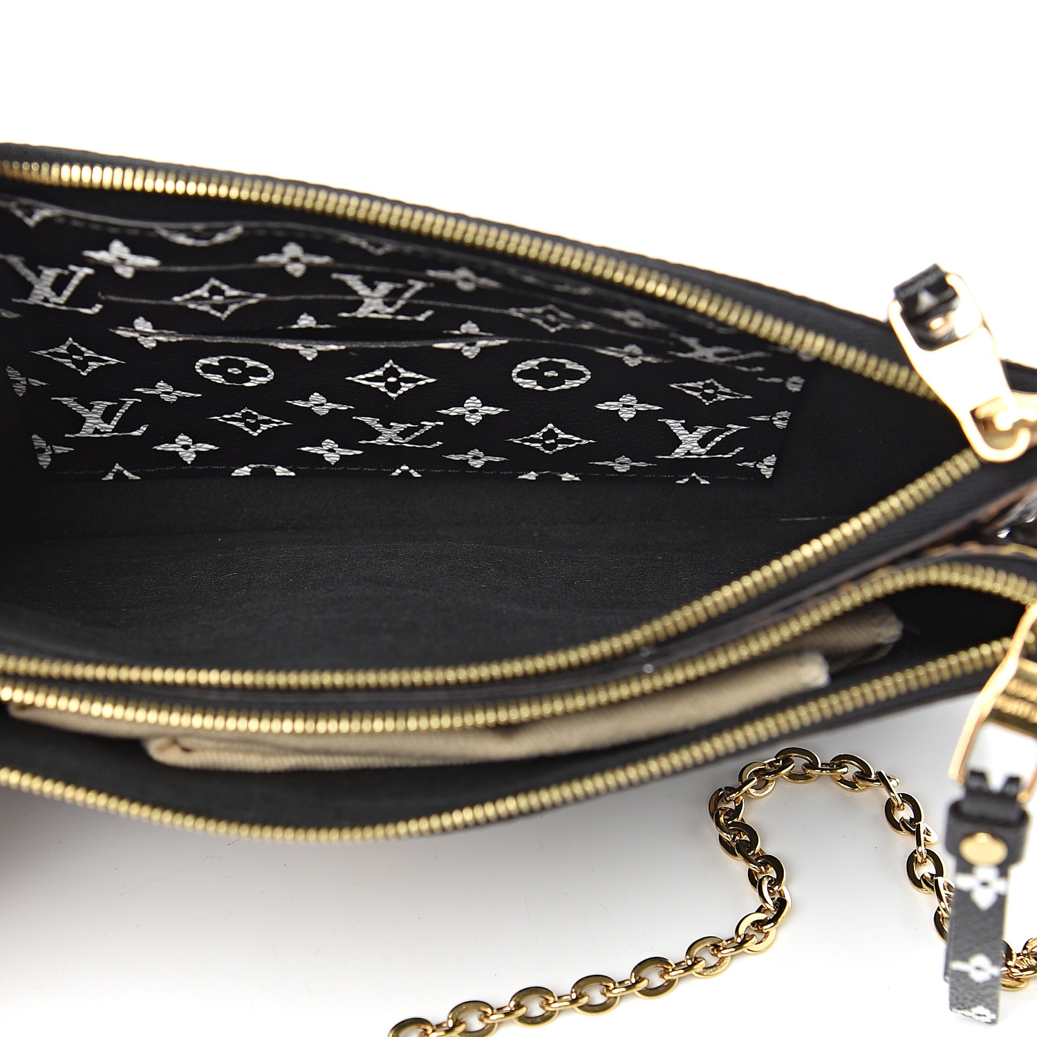 Louis Vuitton Escale Double Zip Pochette – Beccas Bags