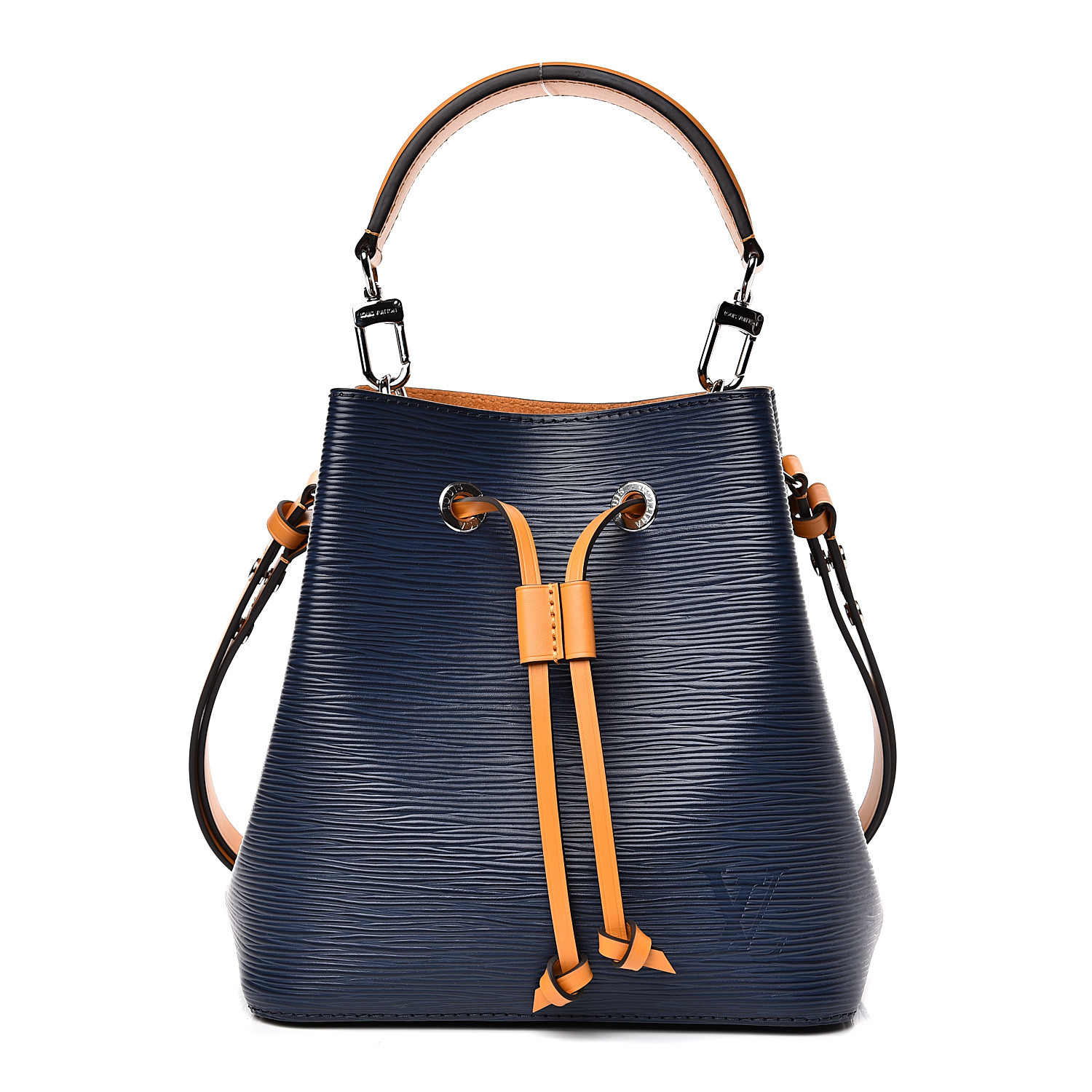 Louis Vuitton Coquelicot/Indigo EPI Leather NeoNoe Bag