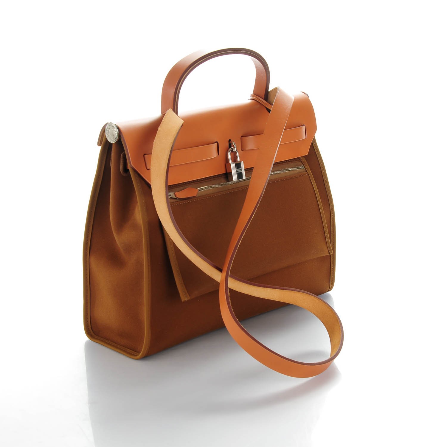 hermes herbag all leather