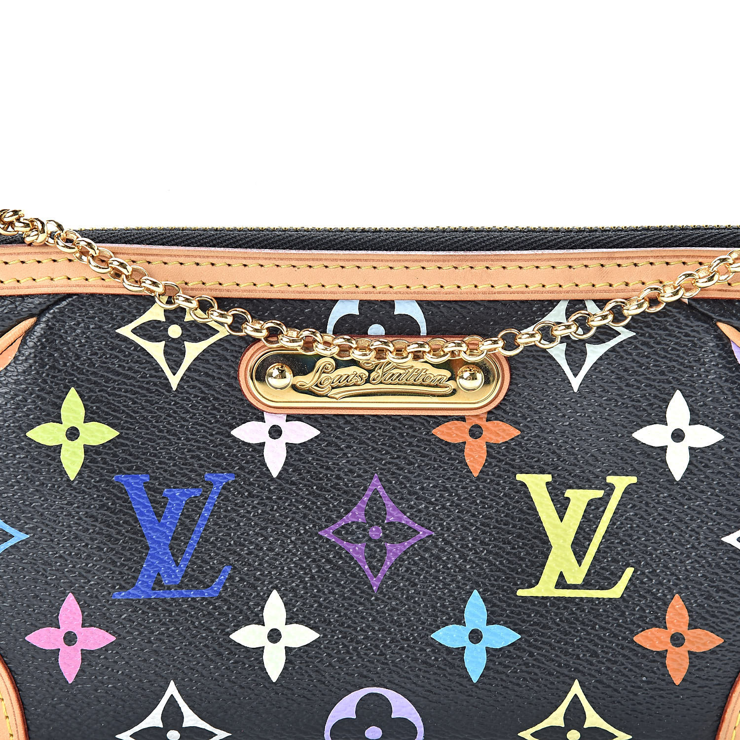 louis vuitton multicolor milla clutch