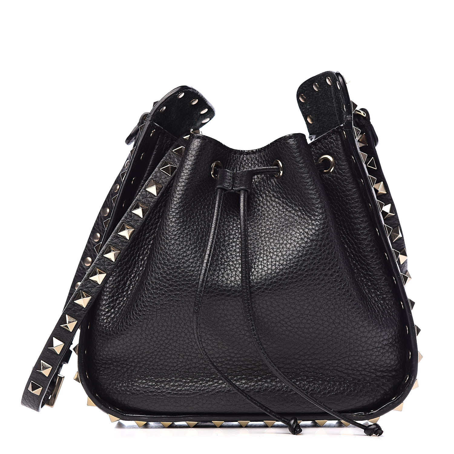 valentino bucket bag black