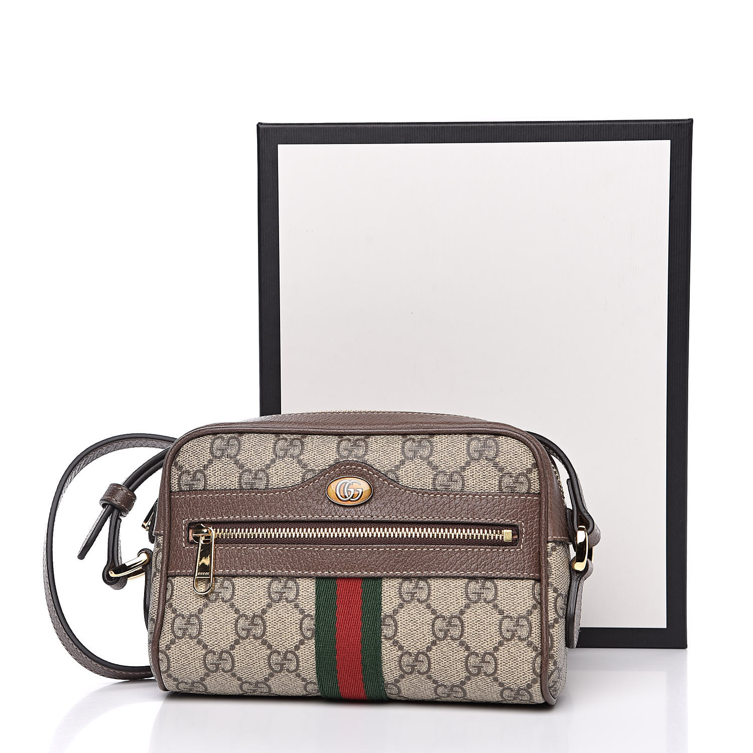 gucci ophidia gg supreme mini shoulder bag