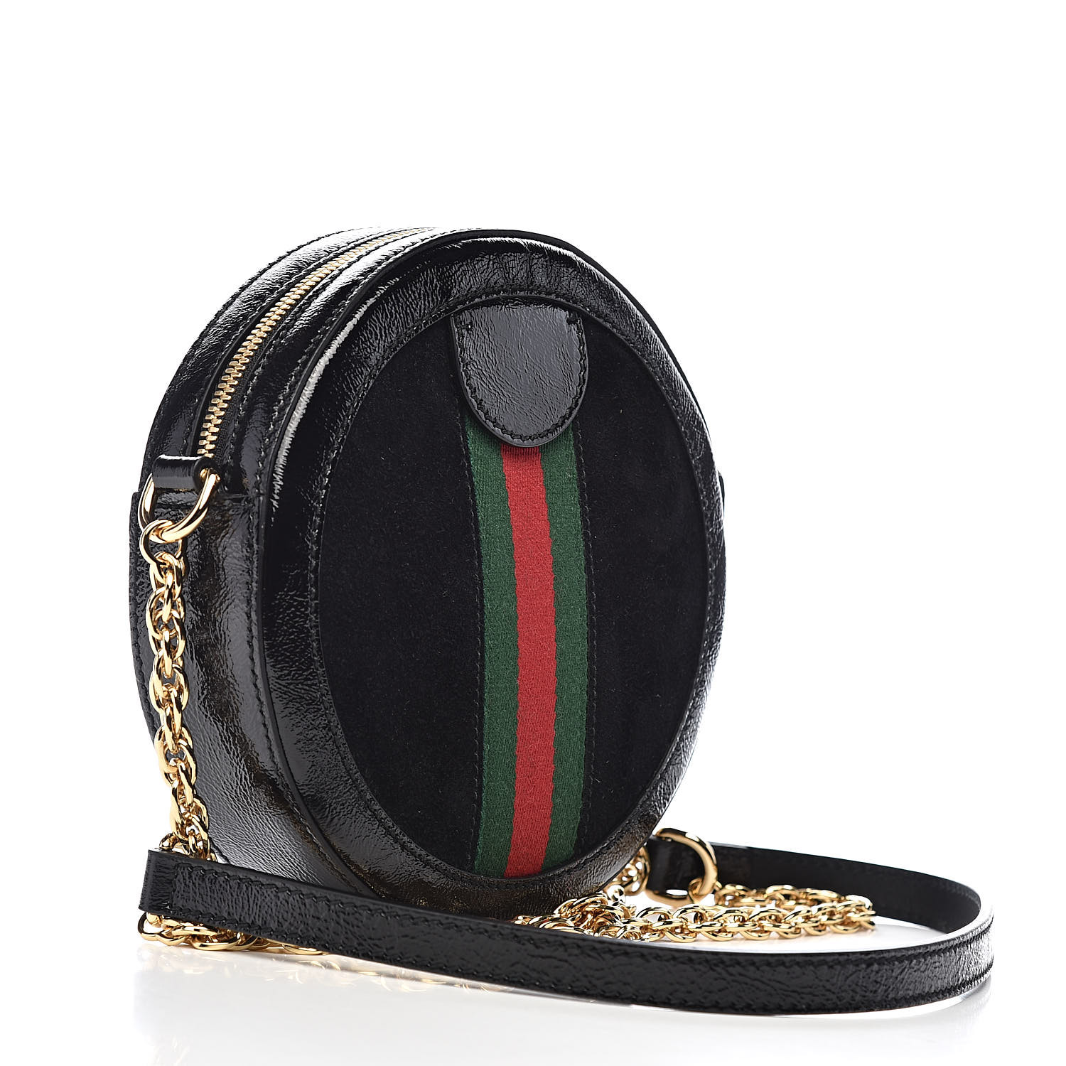 gucci ophidia shoulder bag black suede