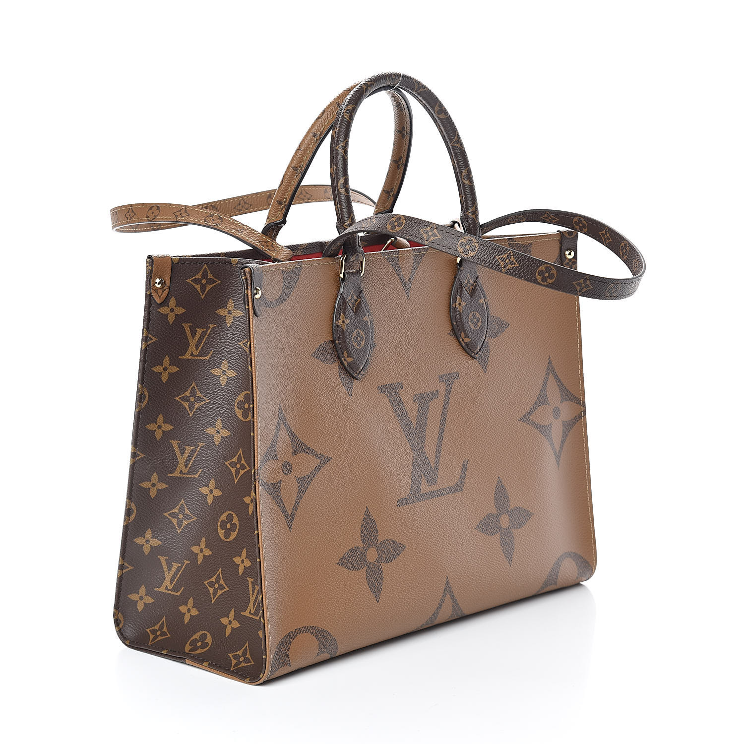 LOUIS VUITTON On The Go MM Monogram Giant Reverse Tote Bag M45039