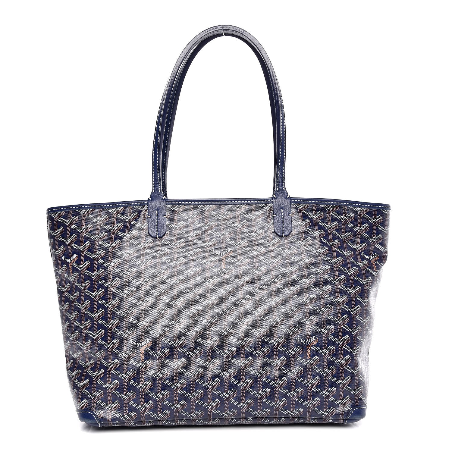 navy blue goyard bag