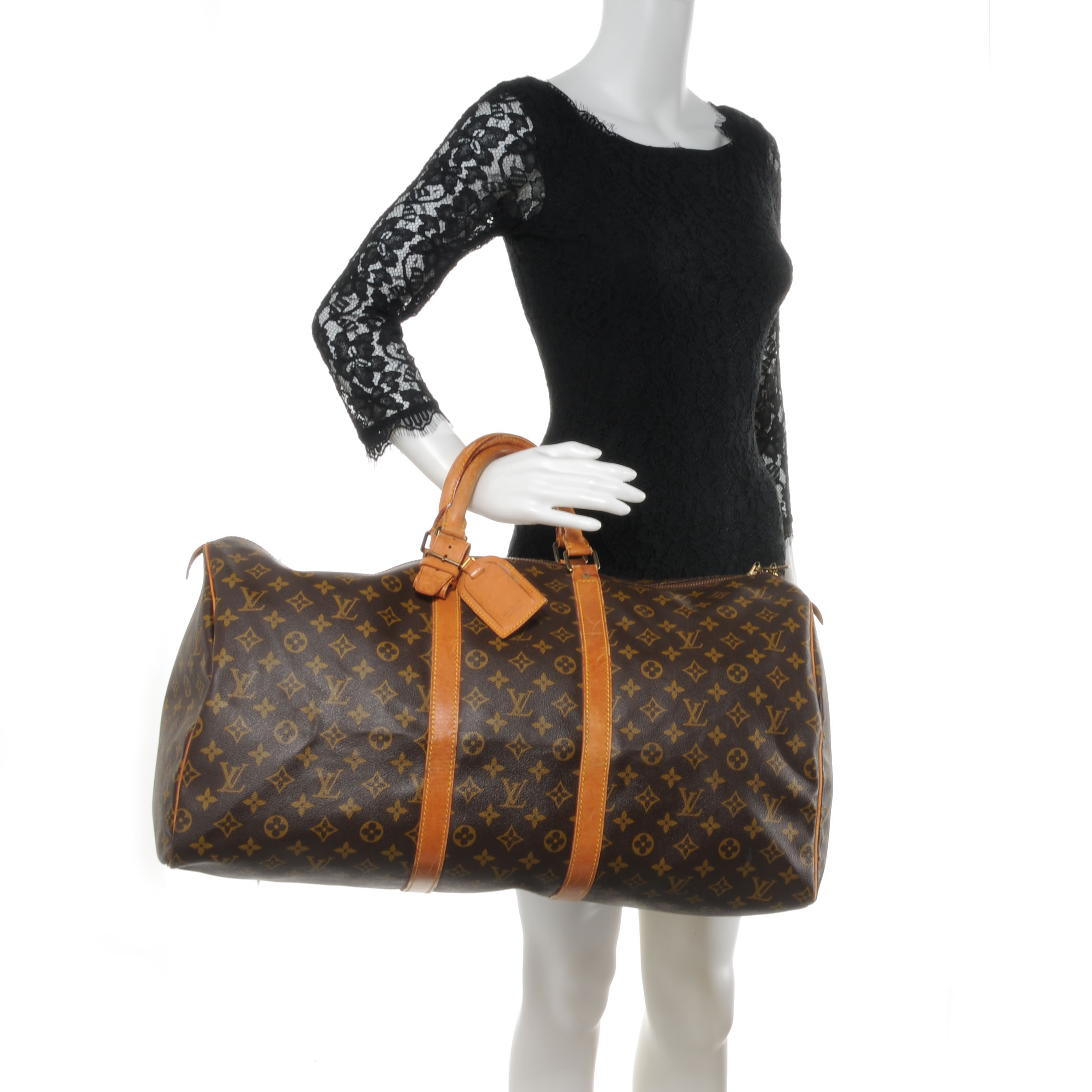 louis vuitton monogram keepall 55