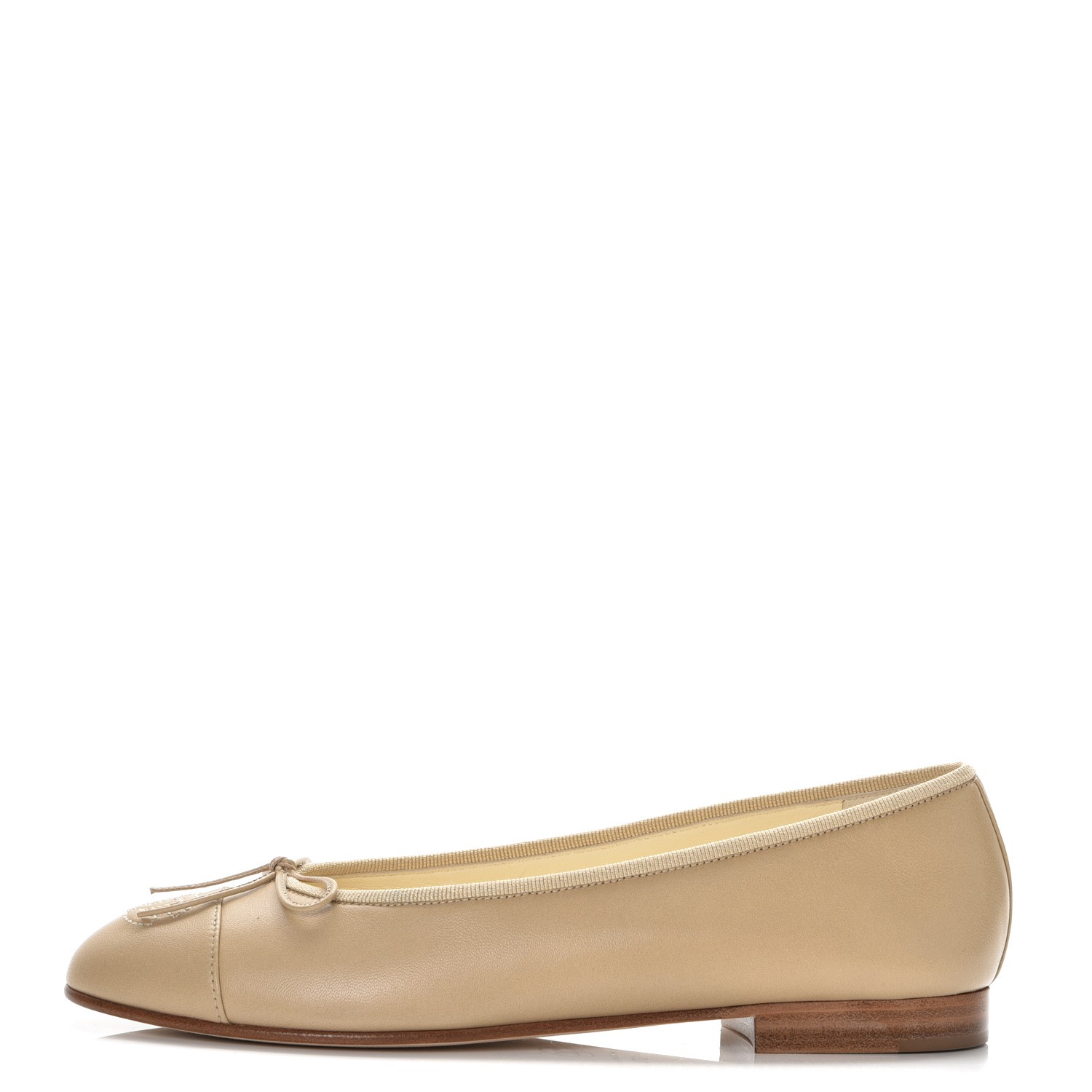 light beige flats