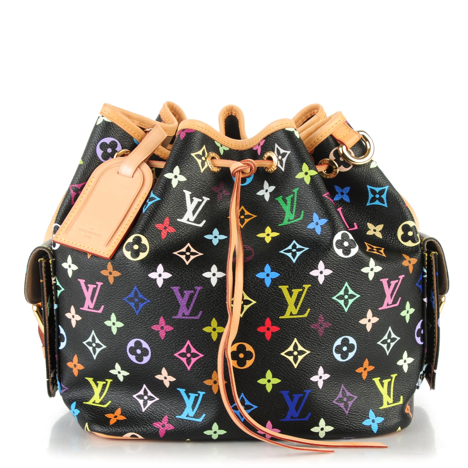 Louis Vuitton Petit Noe NM Monogram in Coated Canvas with Brass - US