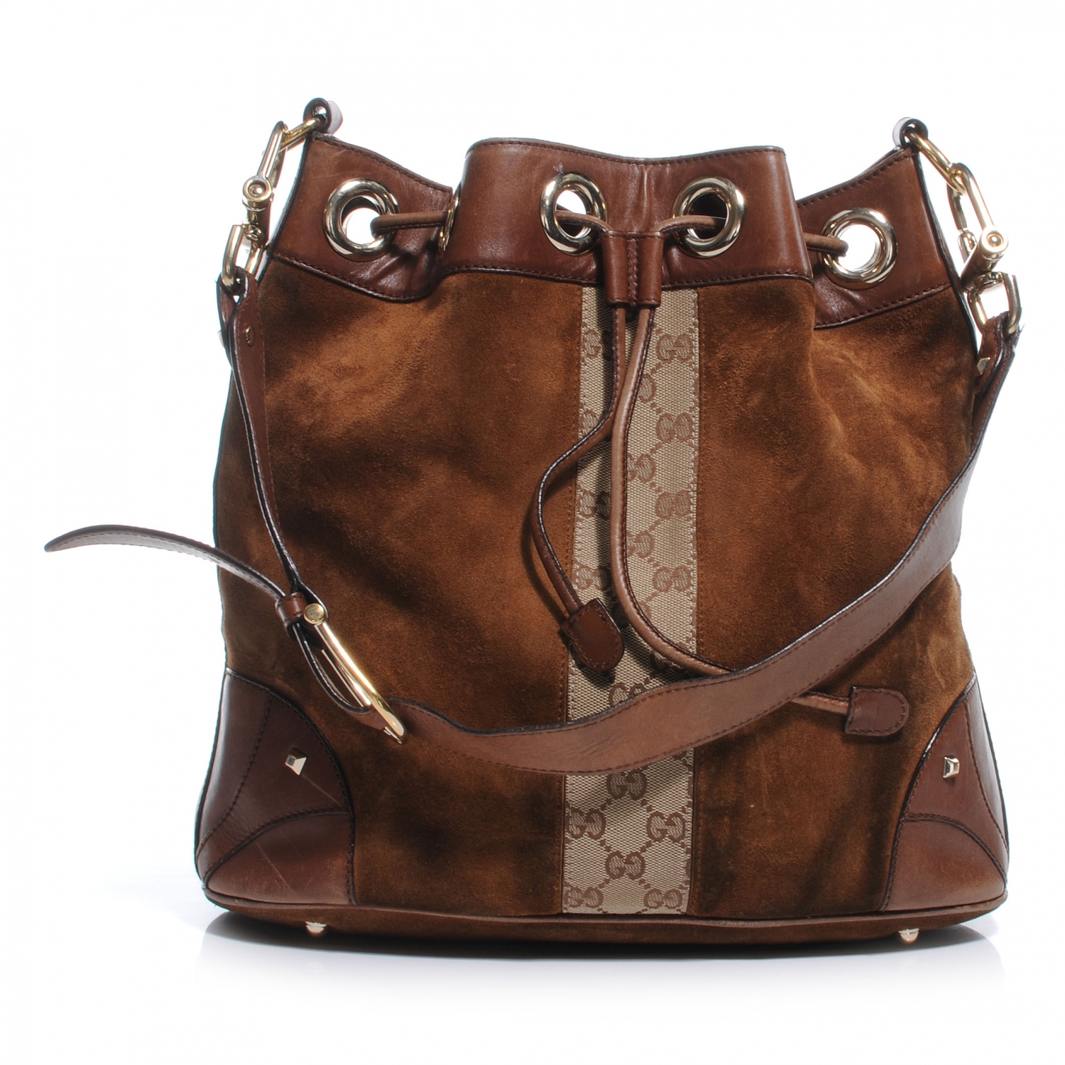 tan suede shoulder bag