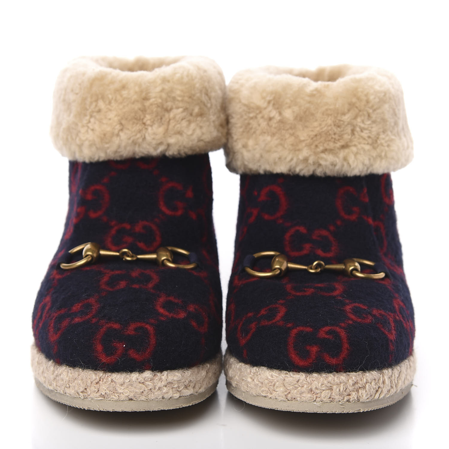 gucci wool booties