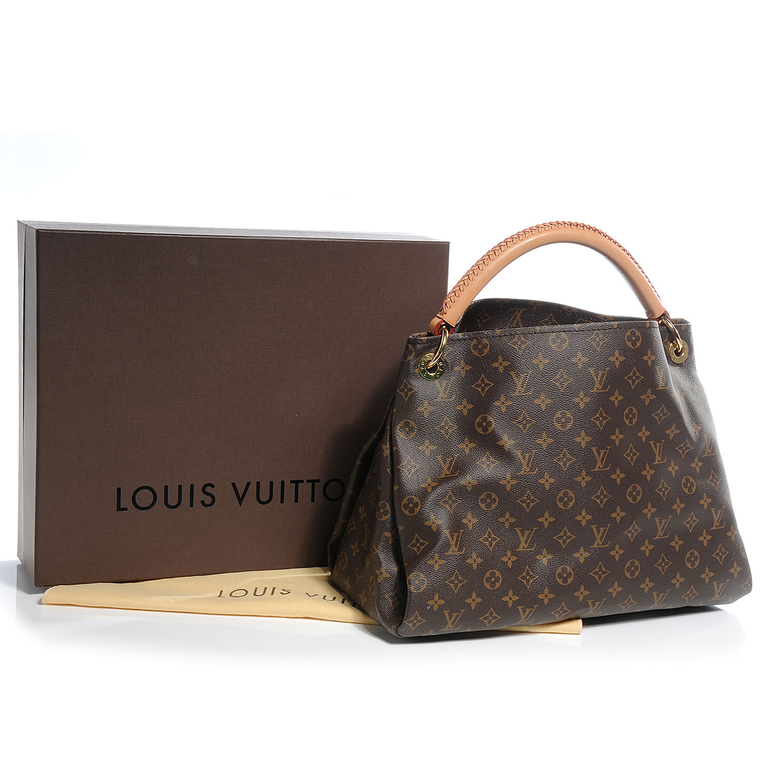 Louis Vuitton Monogram Artsy mm Hobo Bag 66lk322s