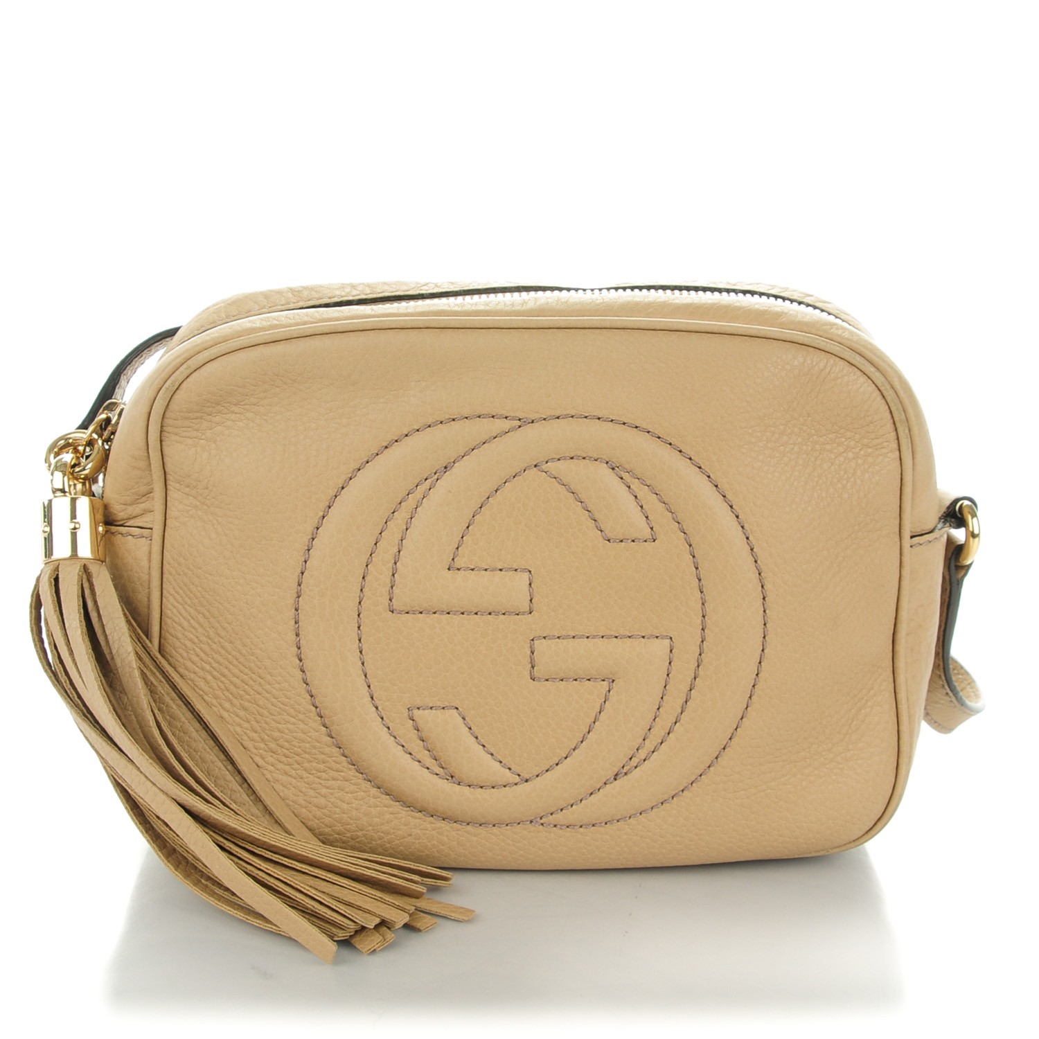 cream gucci disco bag